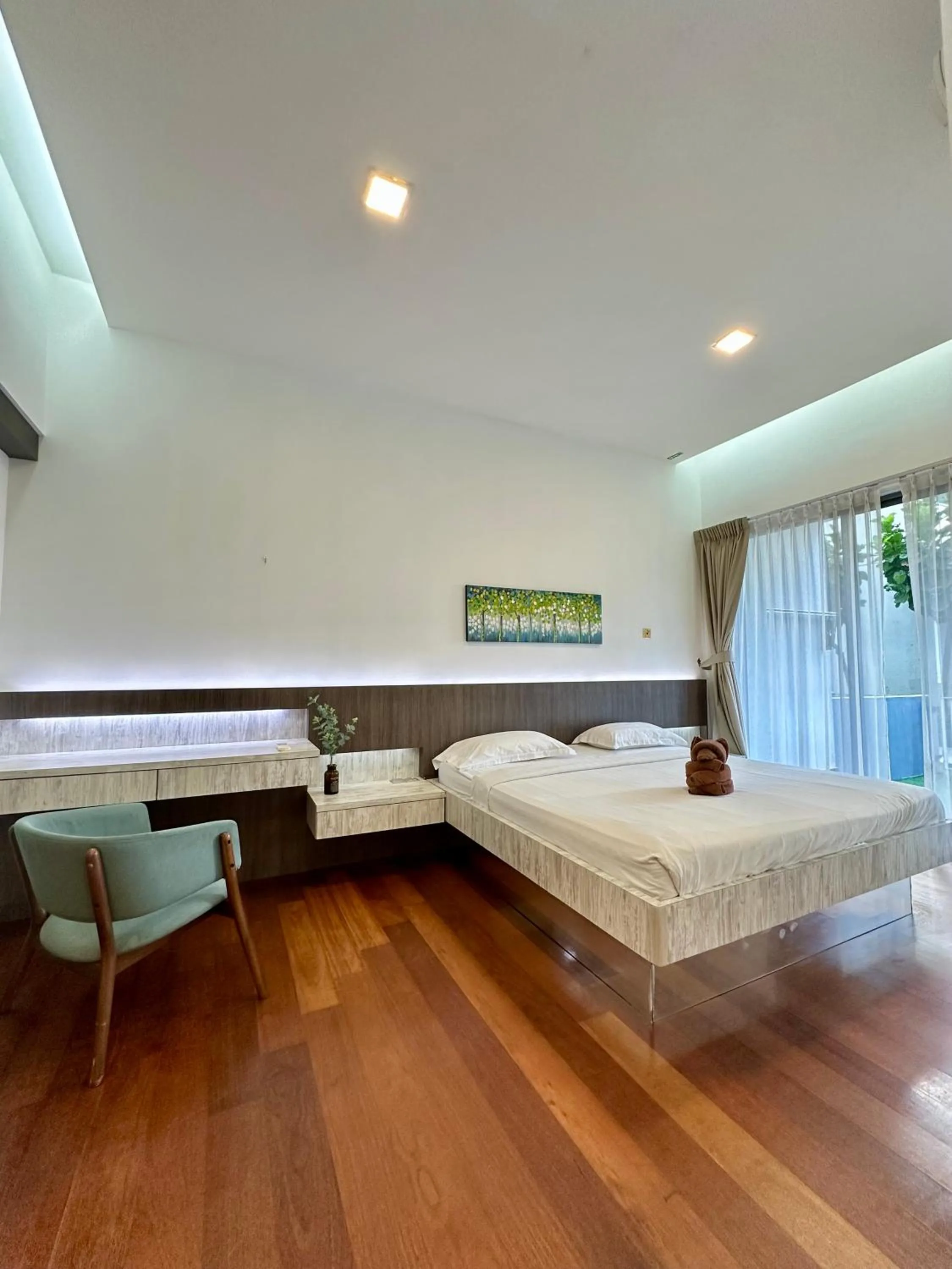 Bed in AJ Suites @ Loft Imago KK
