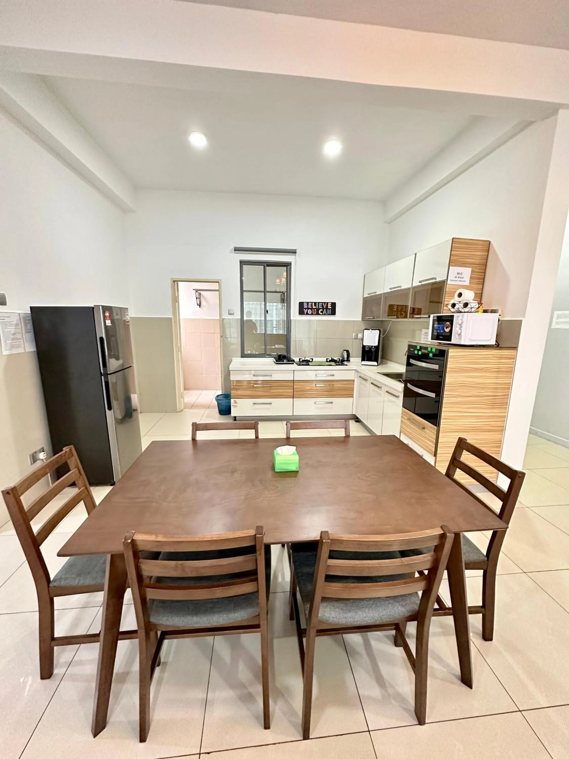 Kitchen or kitchenette in AJ Suites @ Loft Imago KK