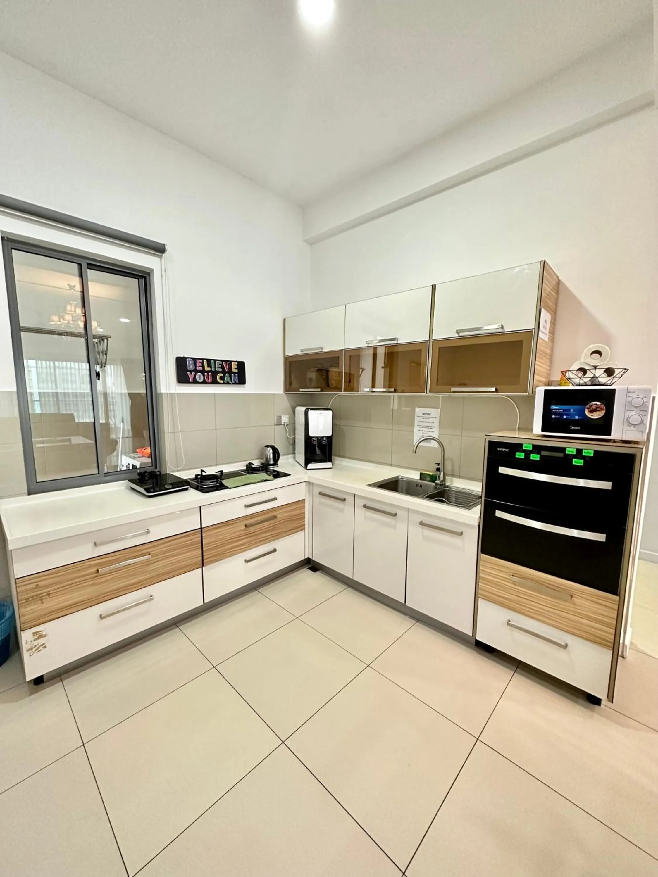 Kitchen or kitchenette in AJ Suites @ Loft Imago KK