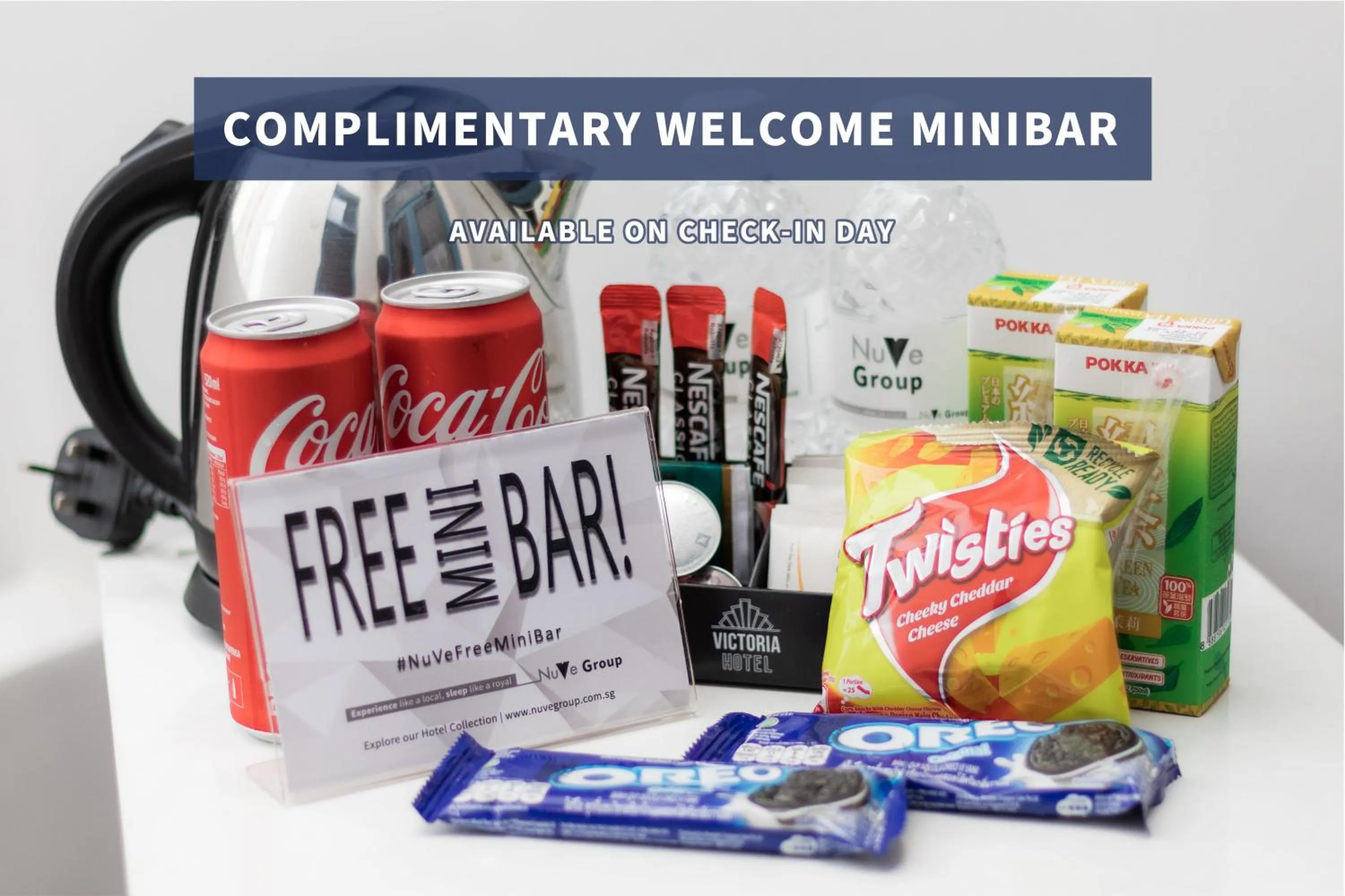 Coffee/tea facilities in Victoria Hotel a NuVe Group Collection