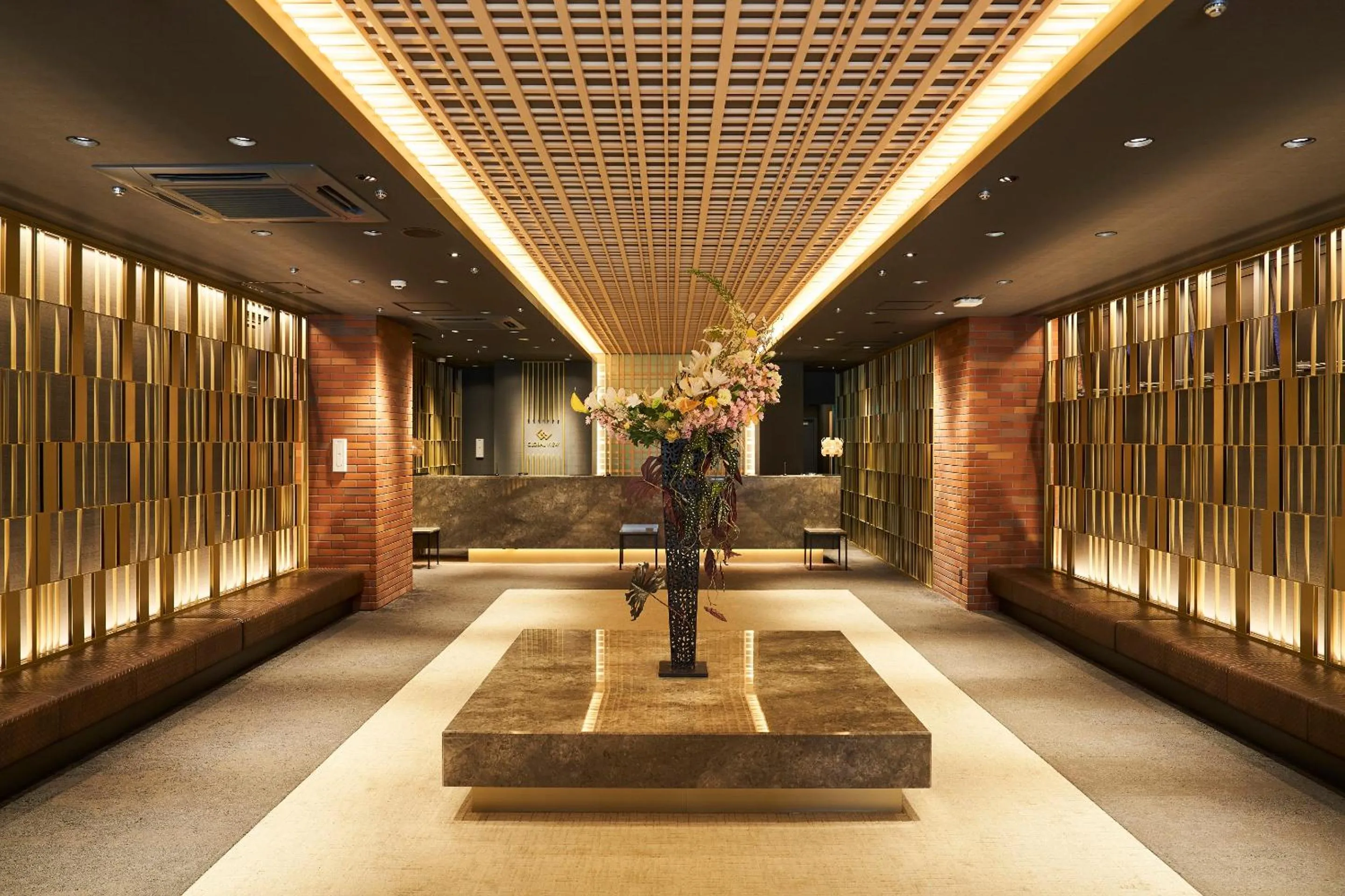Lobby or reception in Hotel Global View Hachinohe
