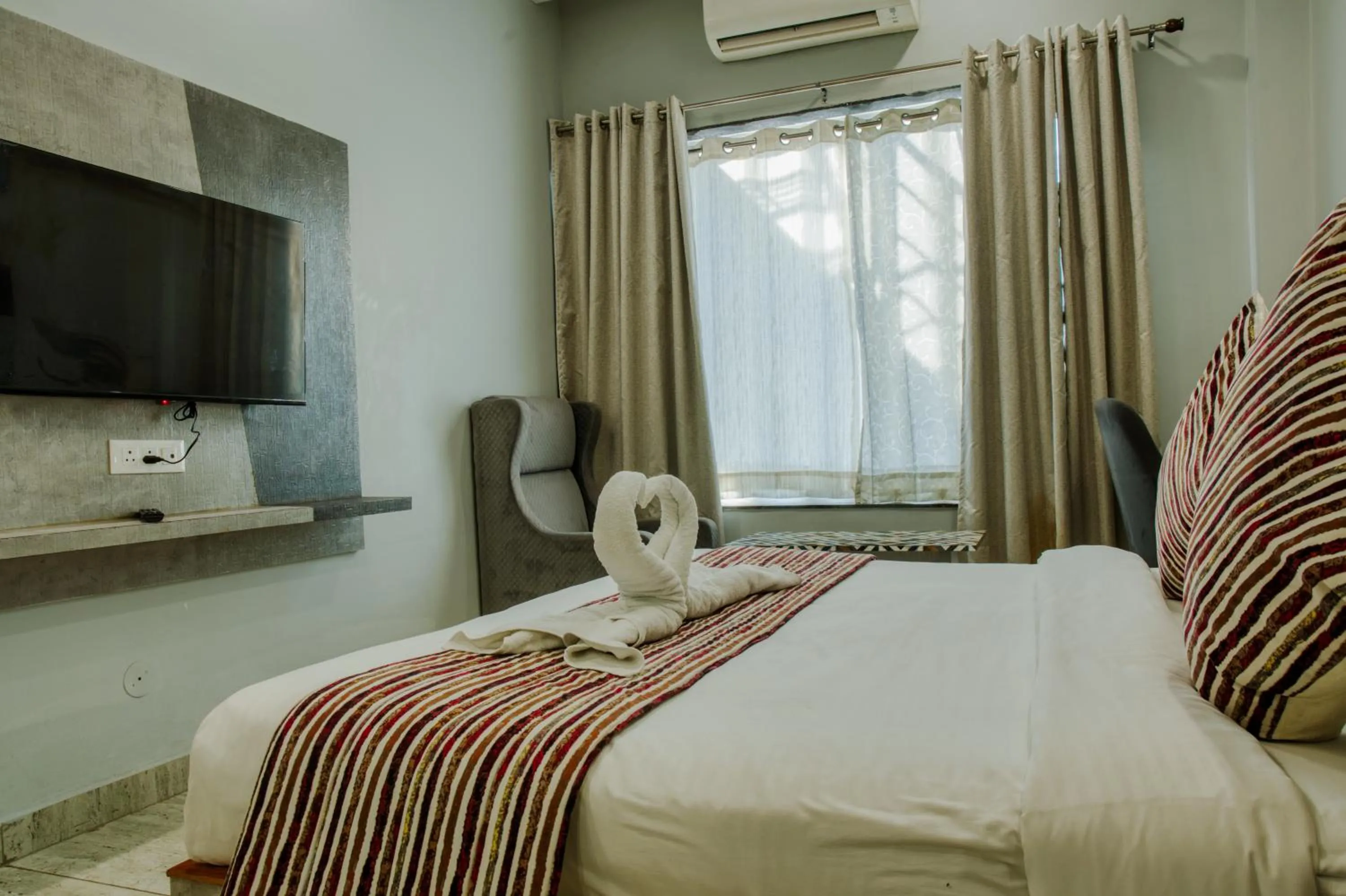 Bed in Hotel Vasdaa Grand