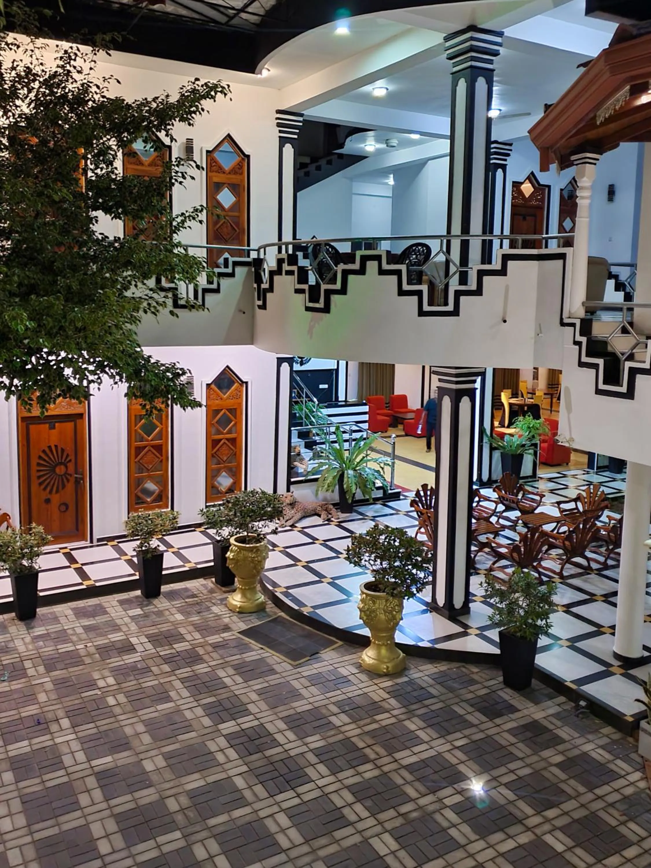 Property building in Peacock Reach Hotel