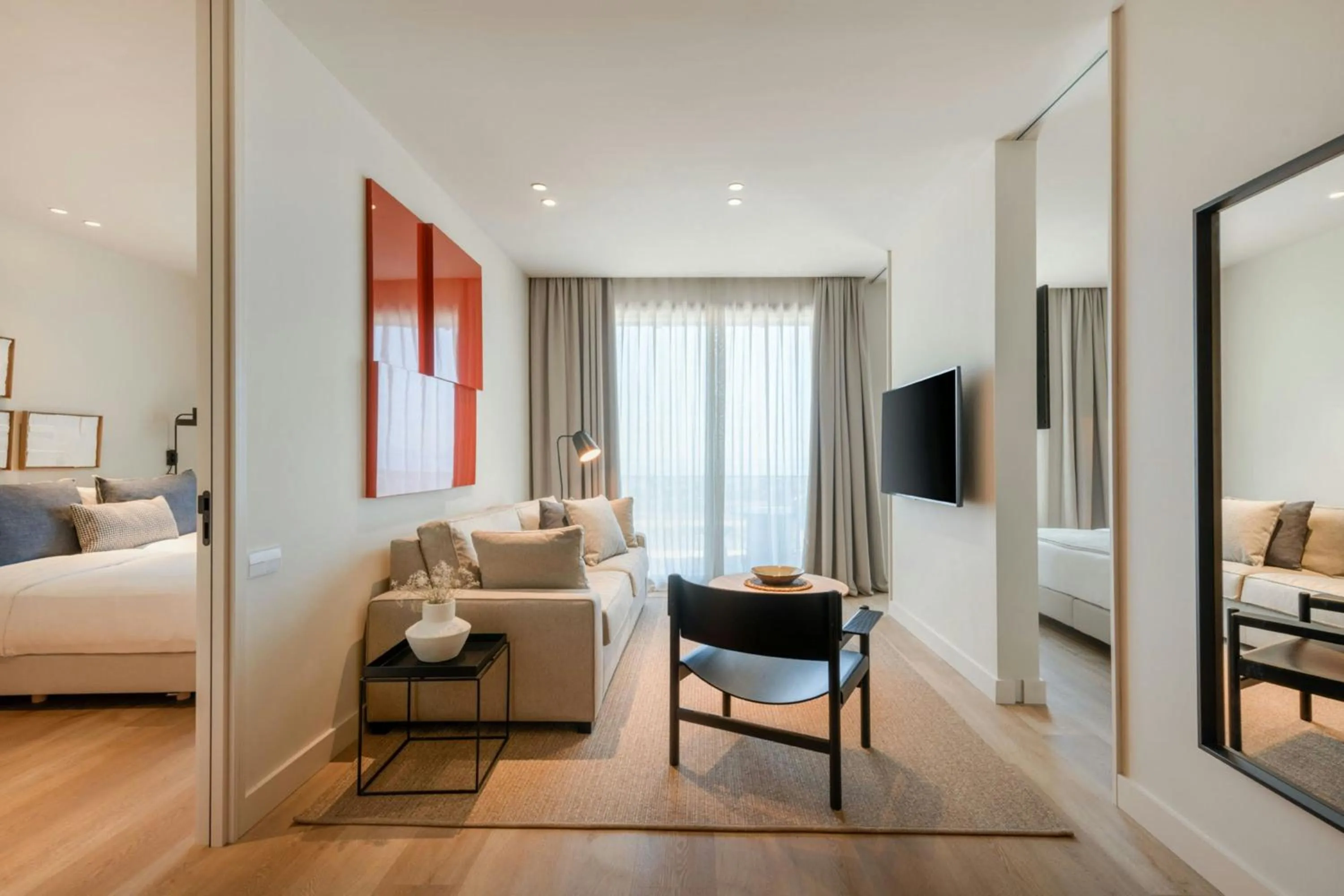 Bedroom, Bed in Sabàtic Sitges Hotel, Autograph Collection