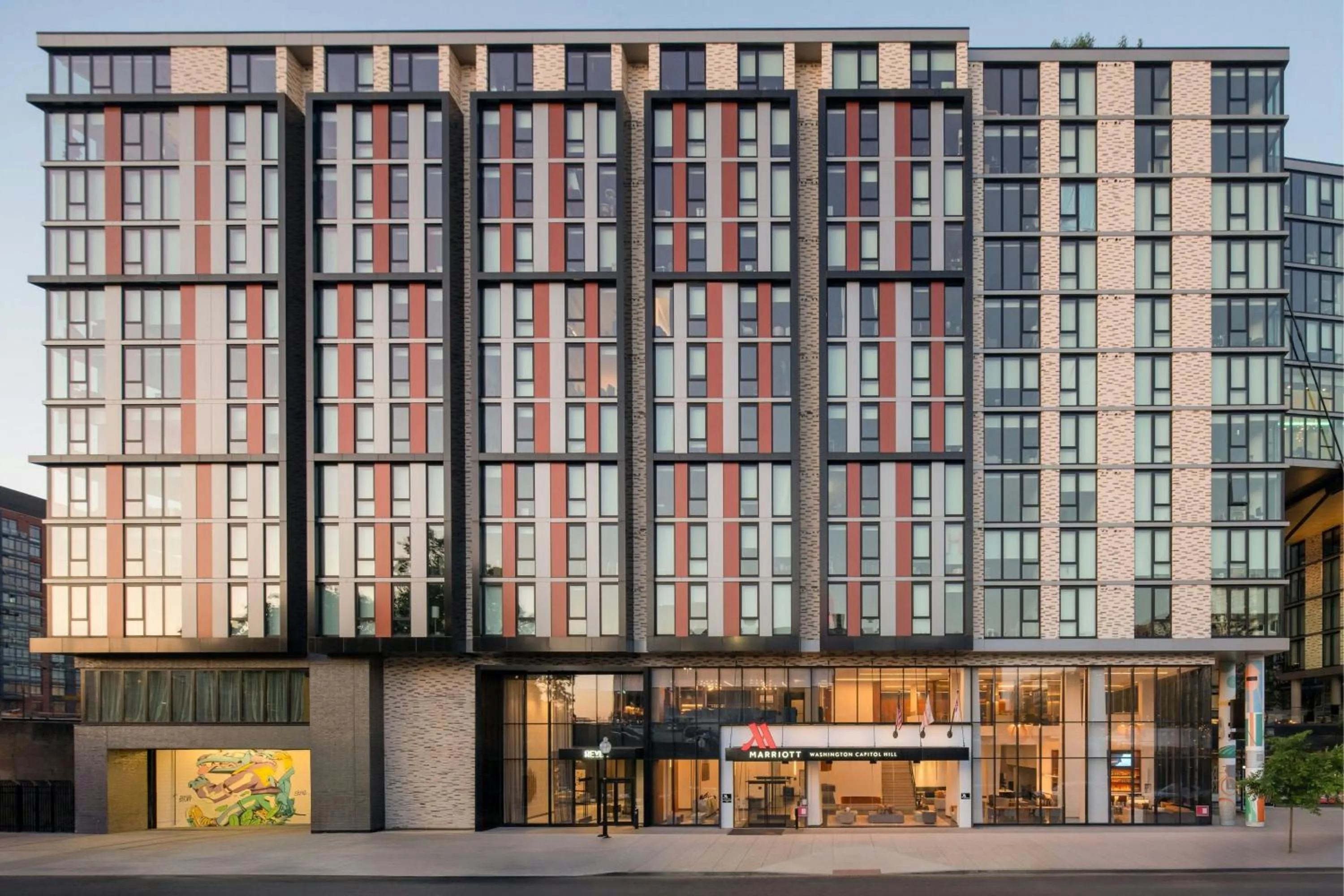 Property building in Washington Marriott Capitol Hill