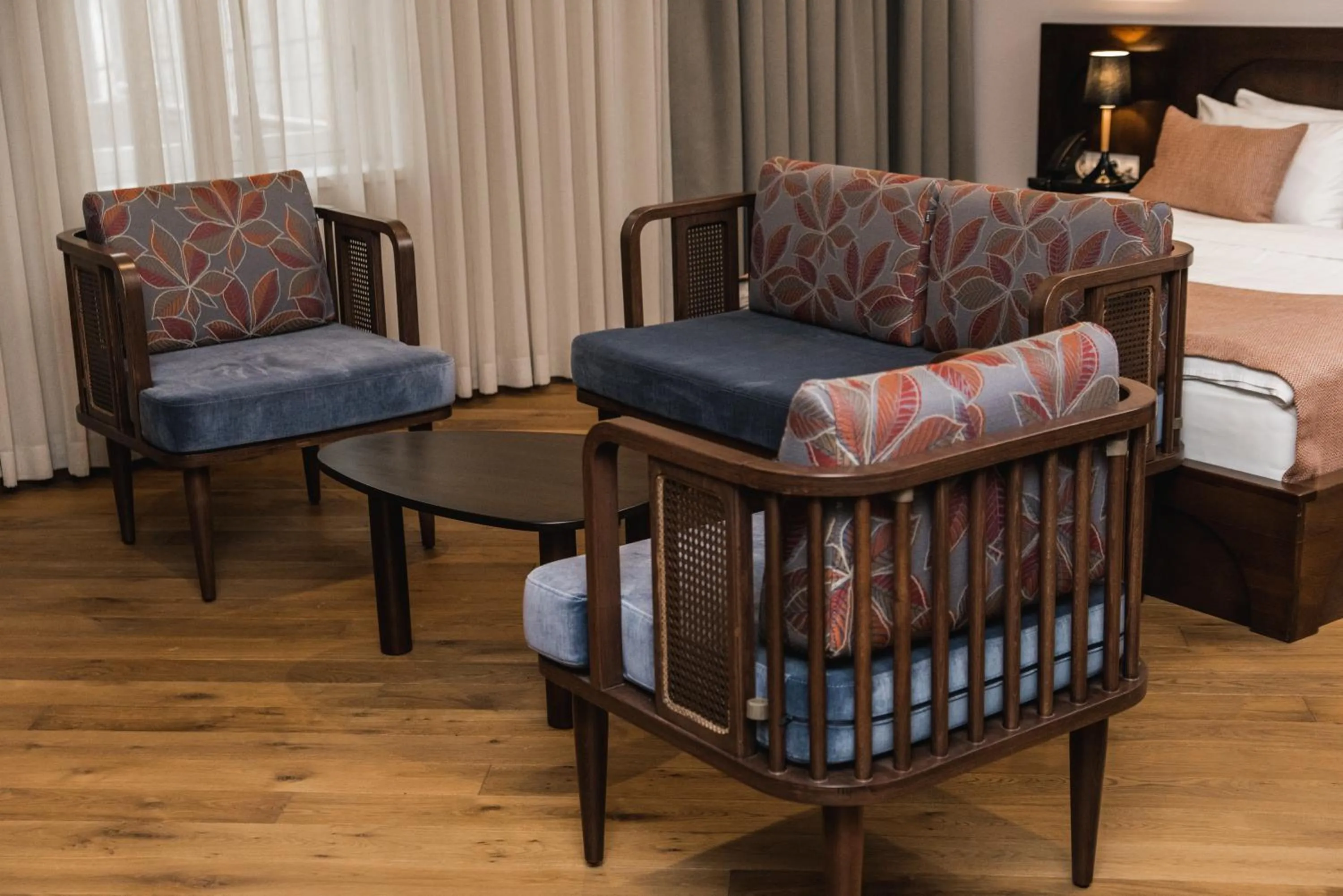 Seating area in Makmani Boutique Hotel by DNT Group