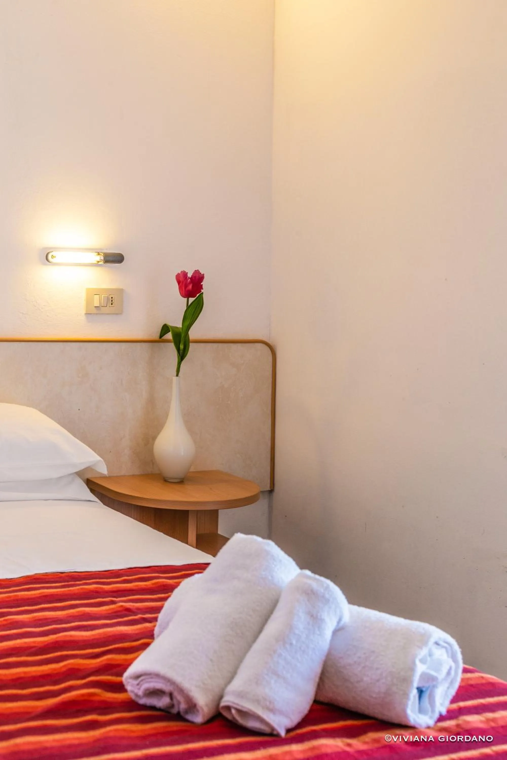 Bed in Hotel Beverly