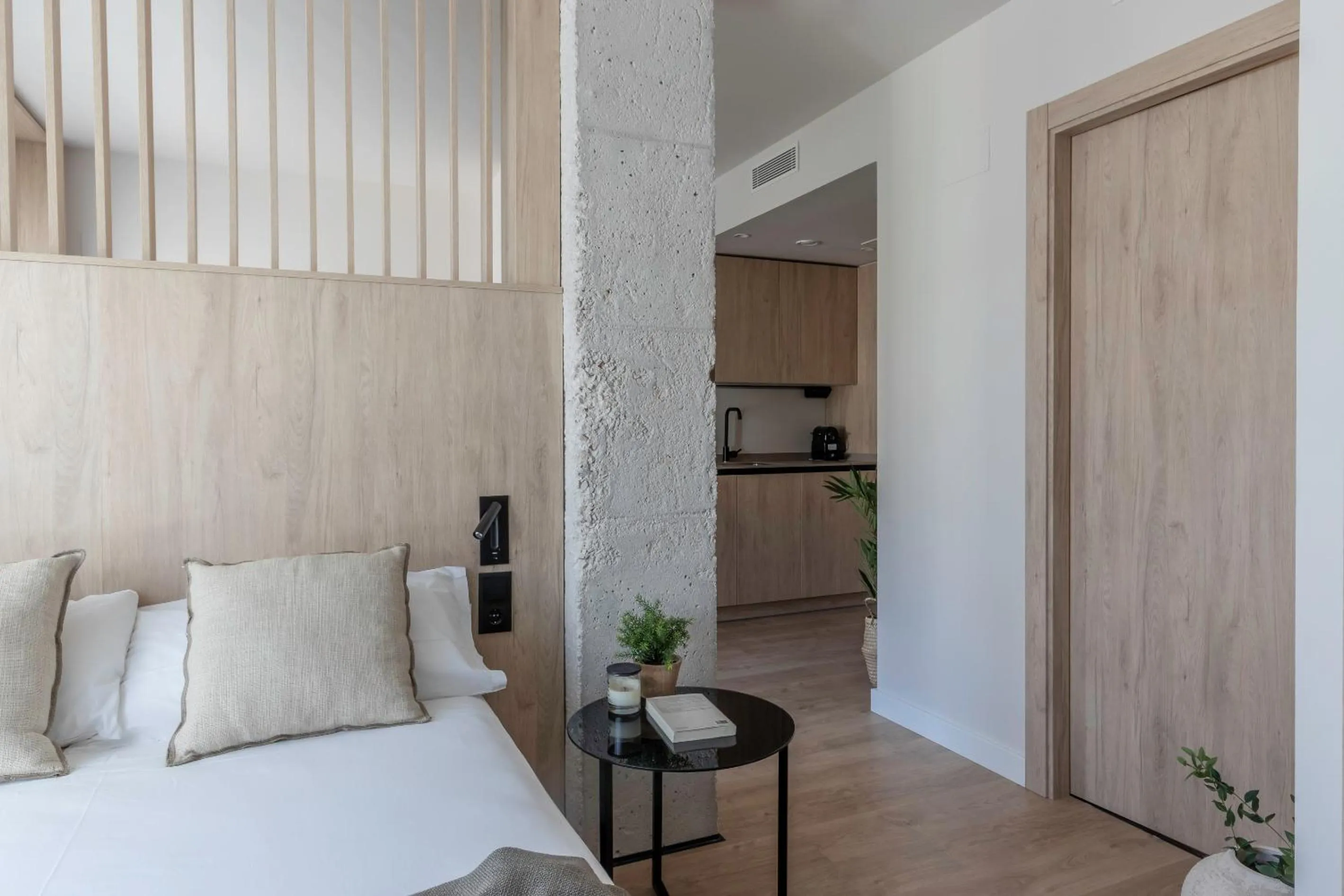 Bed in Líbere Pamplona Yamaguchi