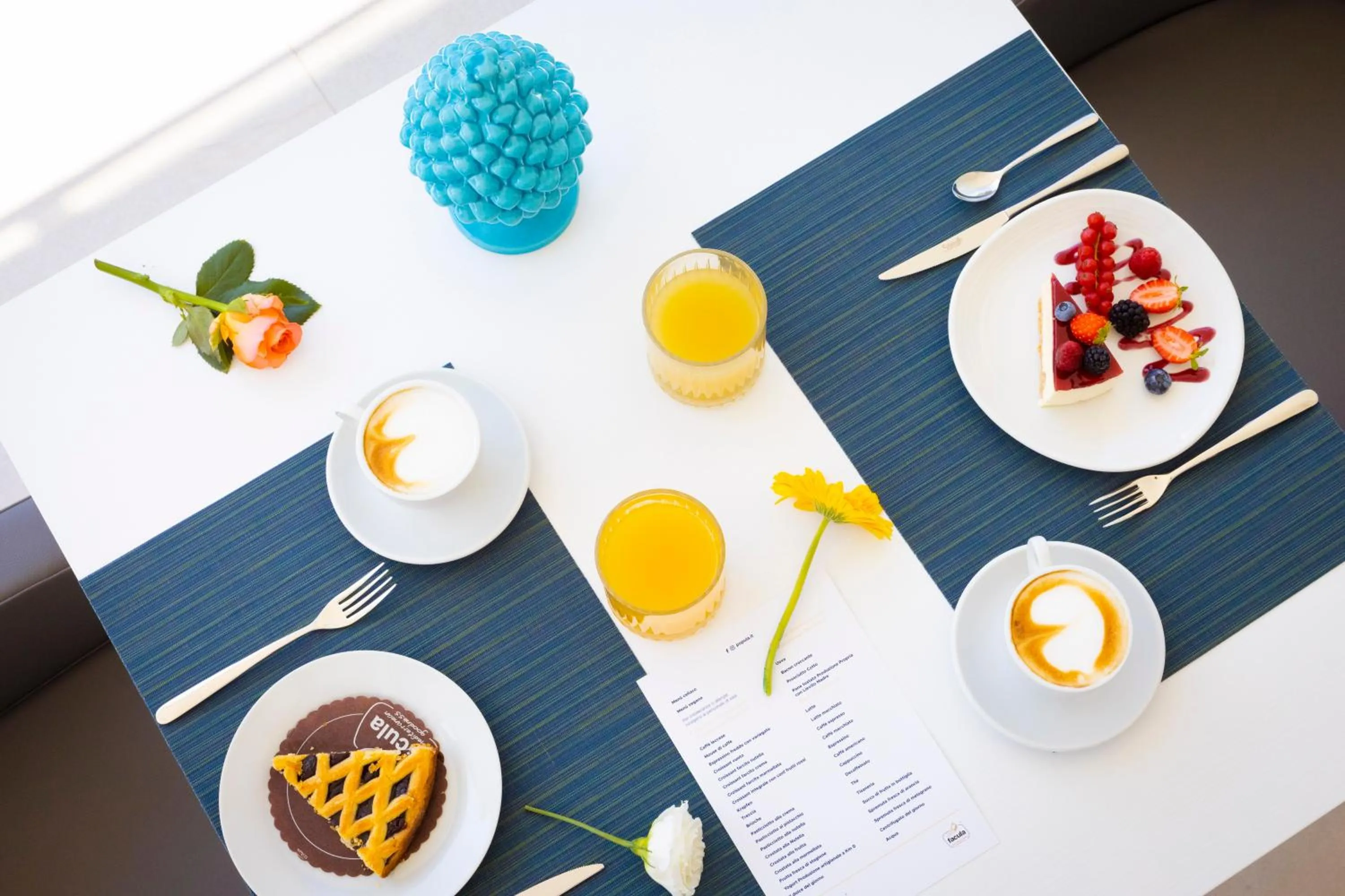 Food in Popula Rooms & Mediterranean Bay