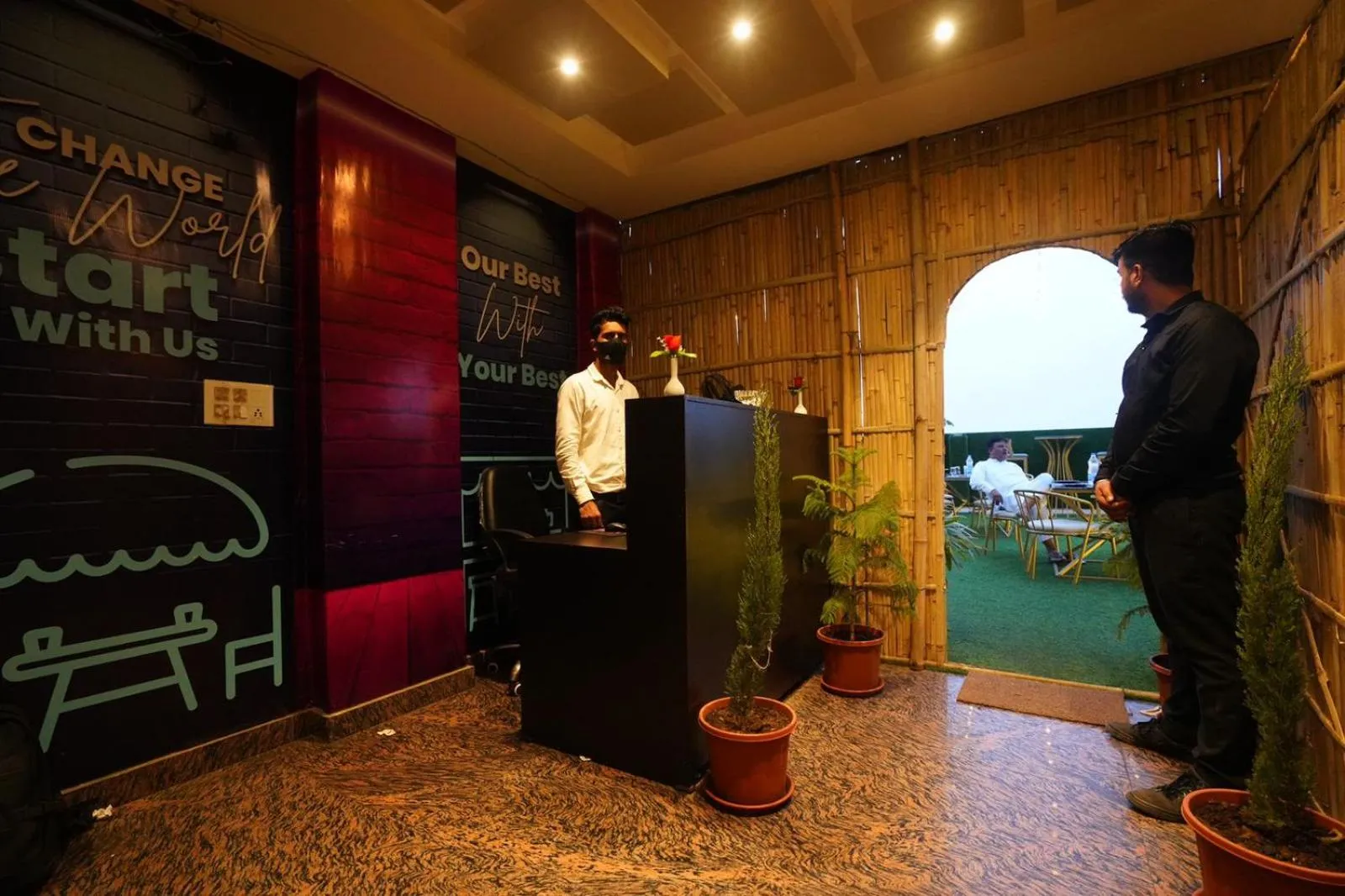 Staff in Hotel Jai Harsh