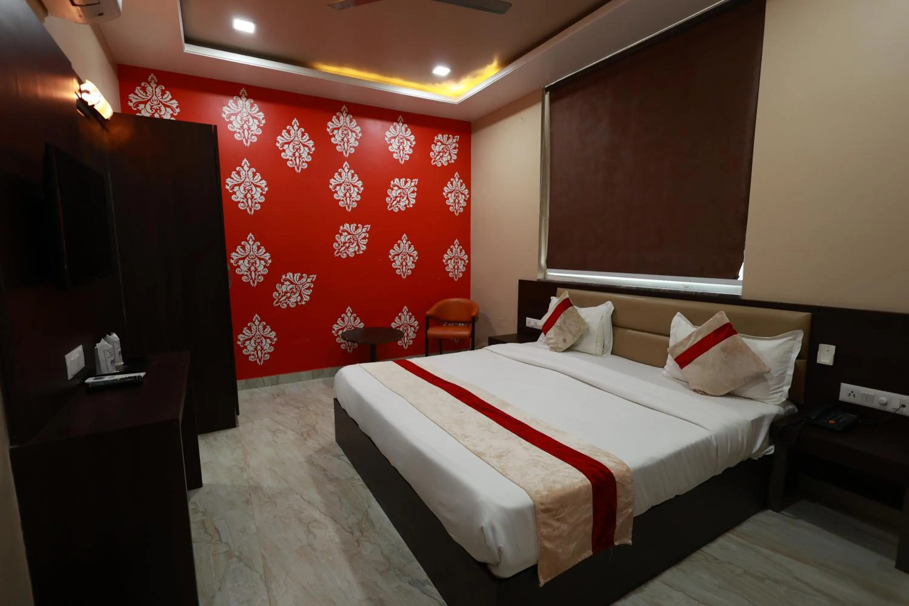 Photo of the whole room, Bed in Hotel Jai Harsh