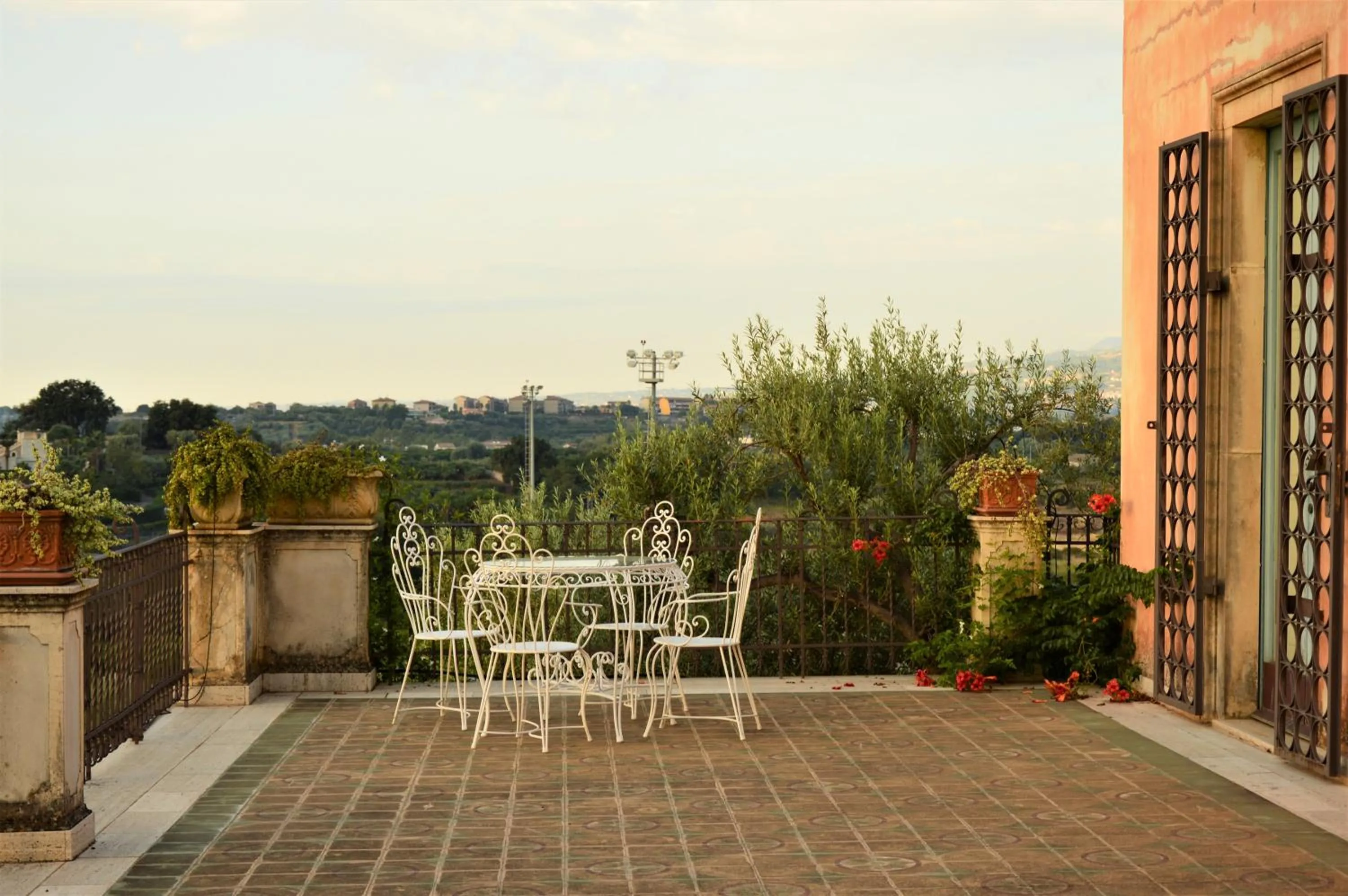 Balcony/Terrace in Antico Borgo Etneo Country Hotel