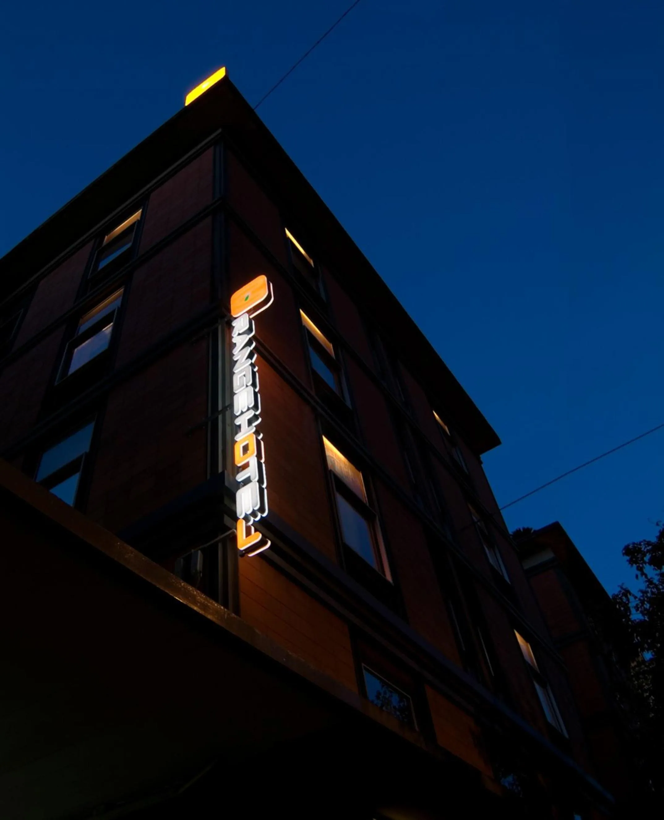 Facade/entrance in Orange Hotel