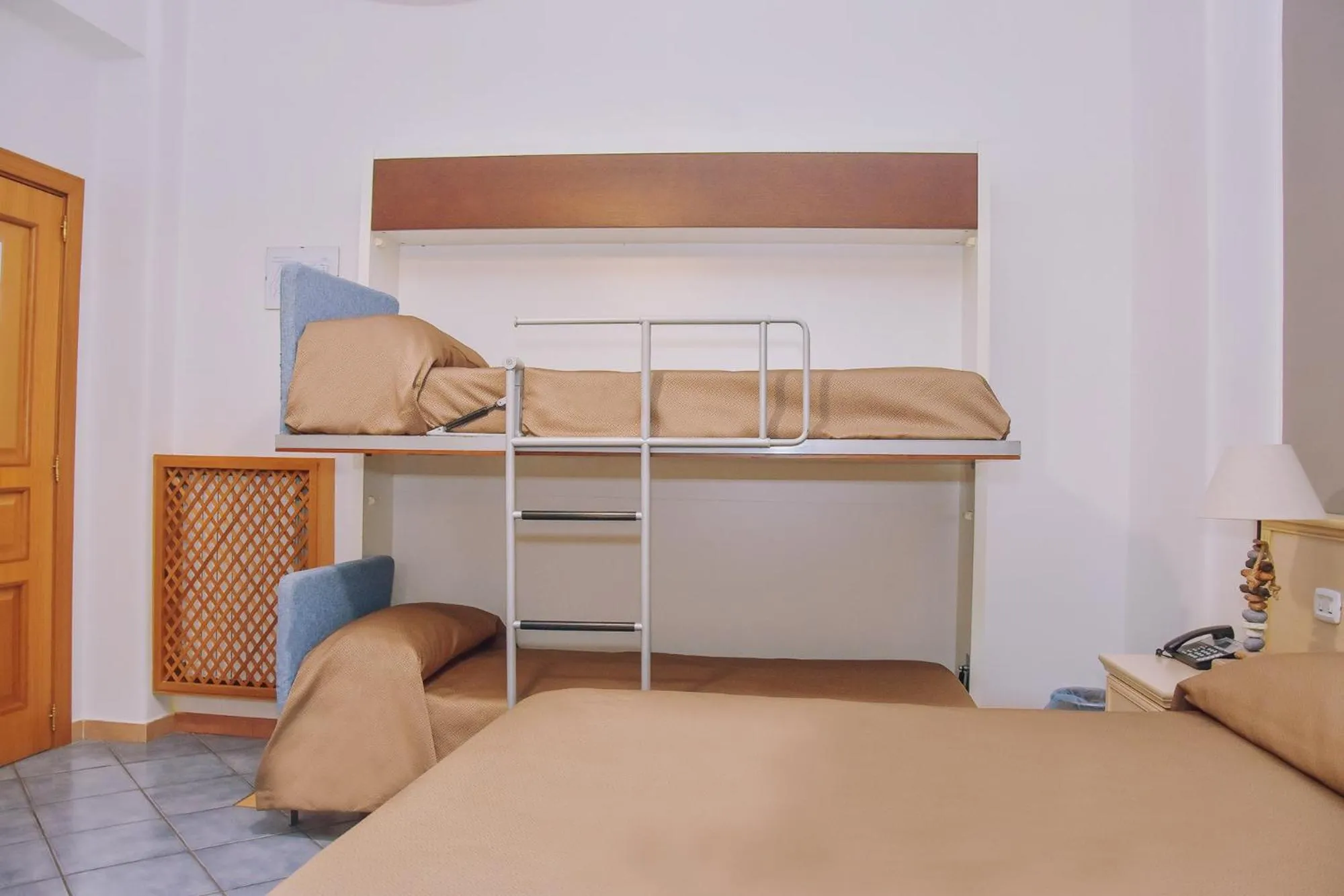 Bed in Hotel Piccolo Sogno