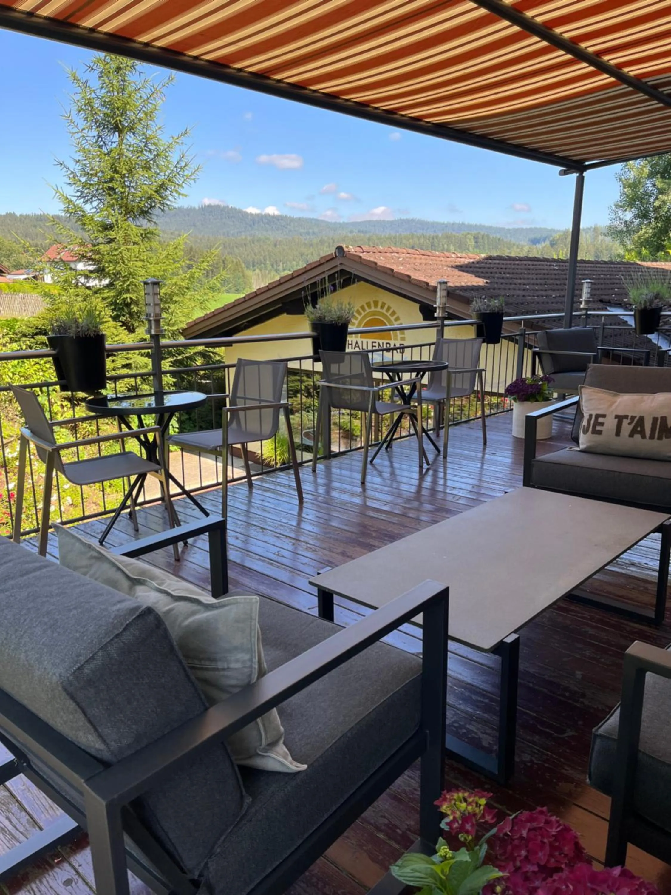 Balcony/Terrace in Hotel Sonnenhof 3-Sterne-Superior