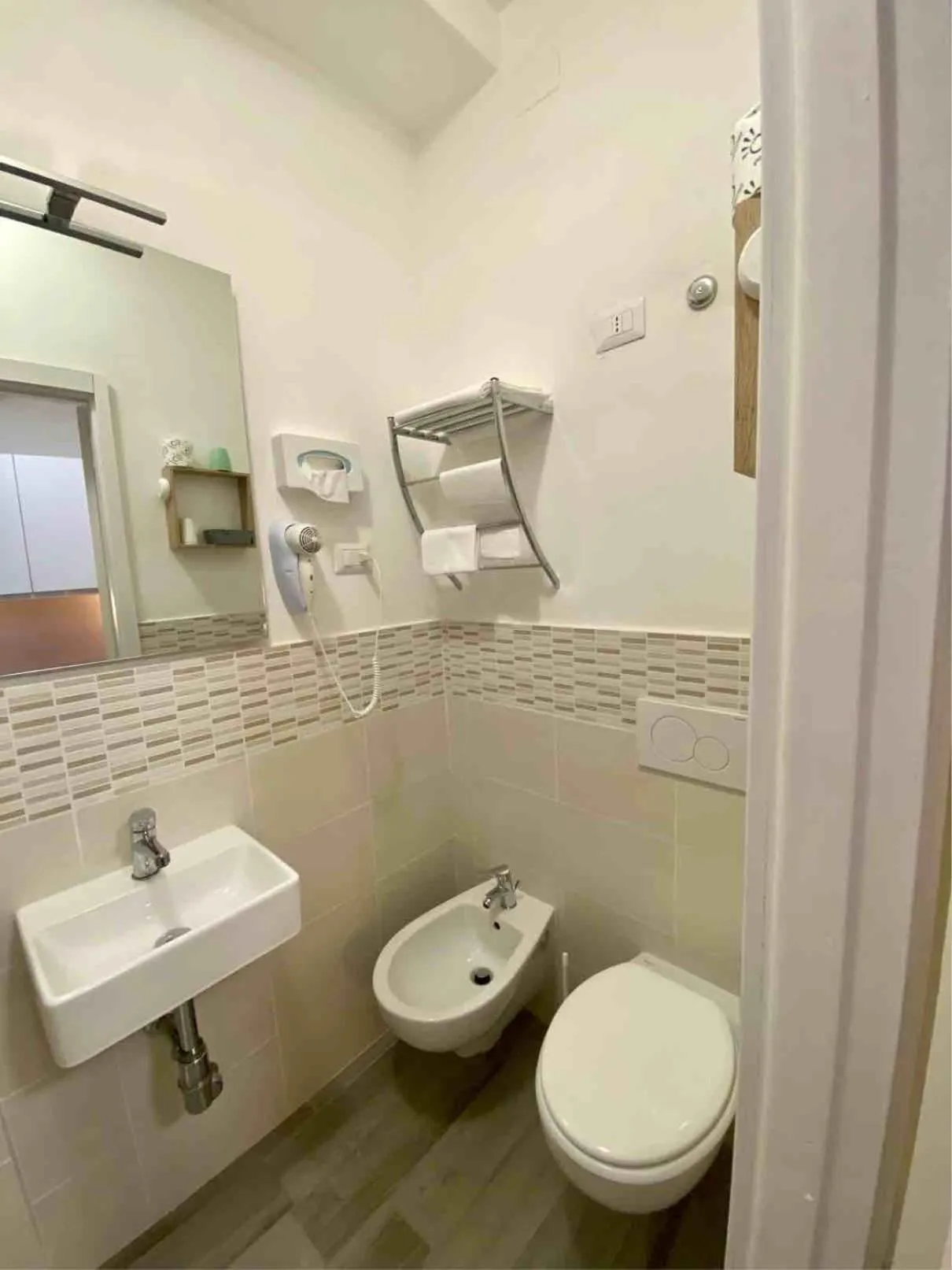 Bathroom in Hotel Monna Lisa