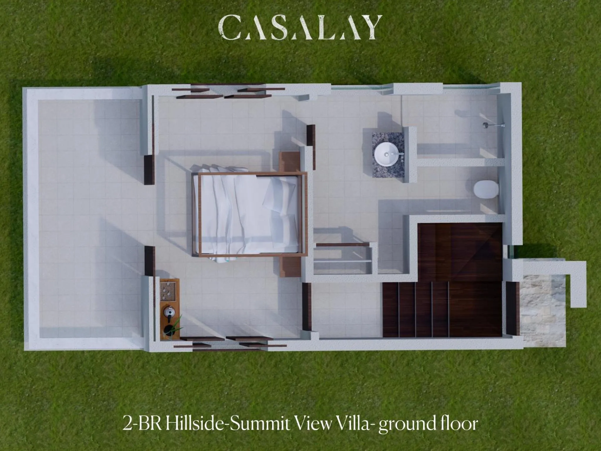 Floor plan in Casalay Boutique Villas & Dive
