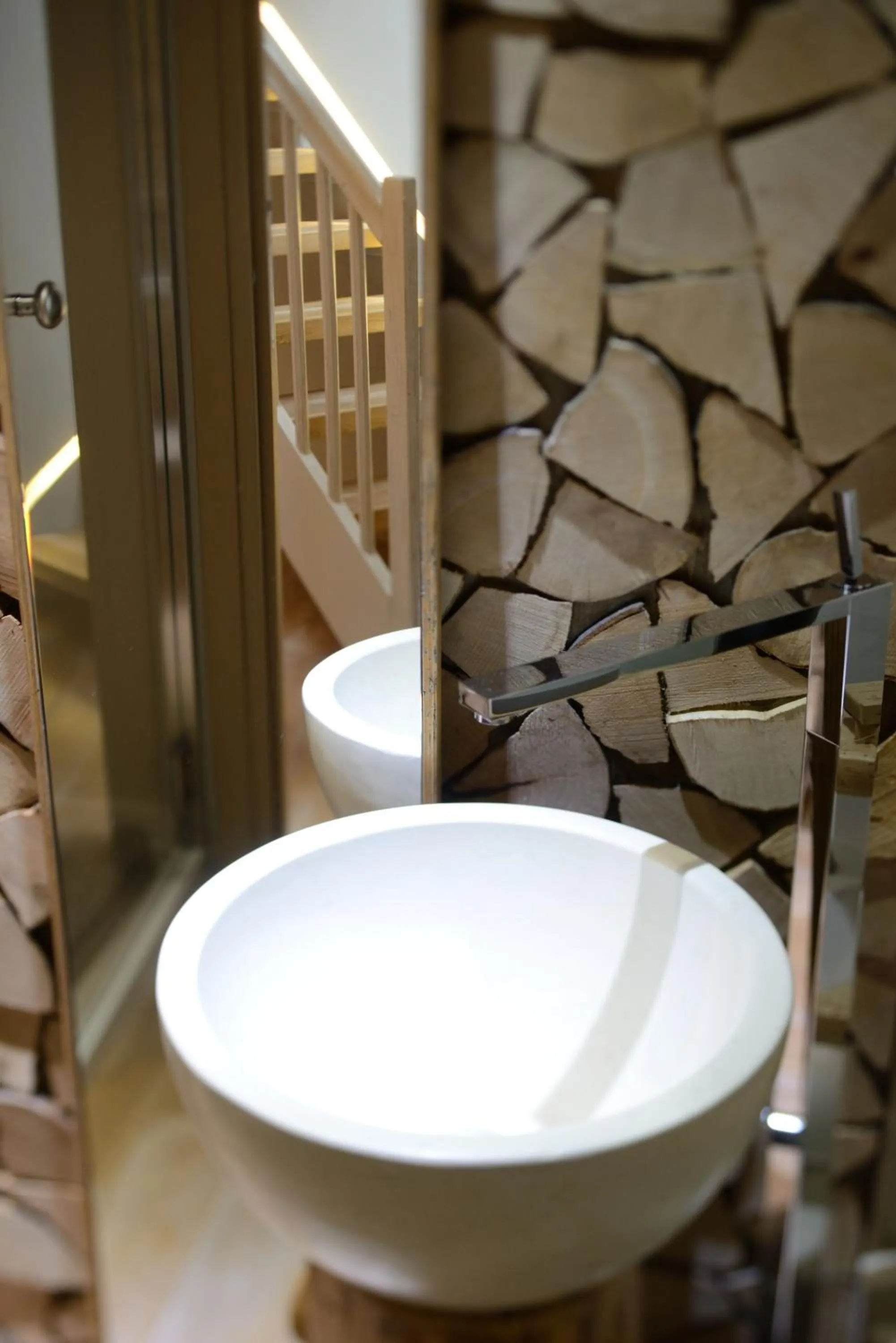 Bathroom in Hotel Vecchia Stazione Mountain Elegance