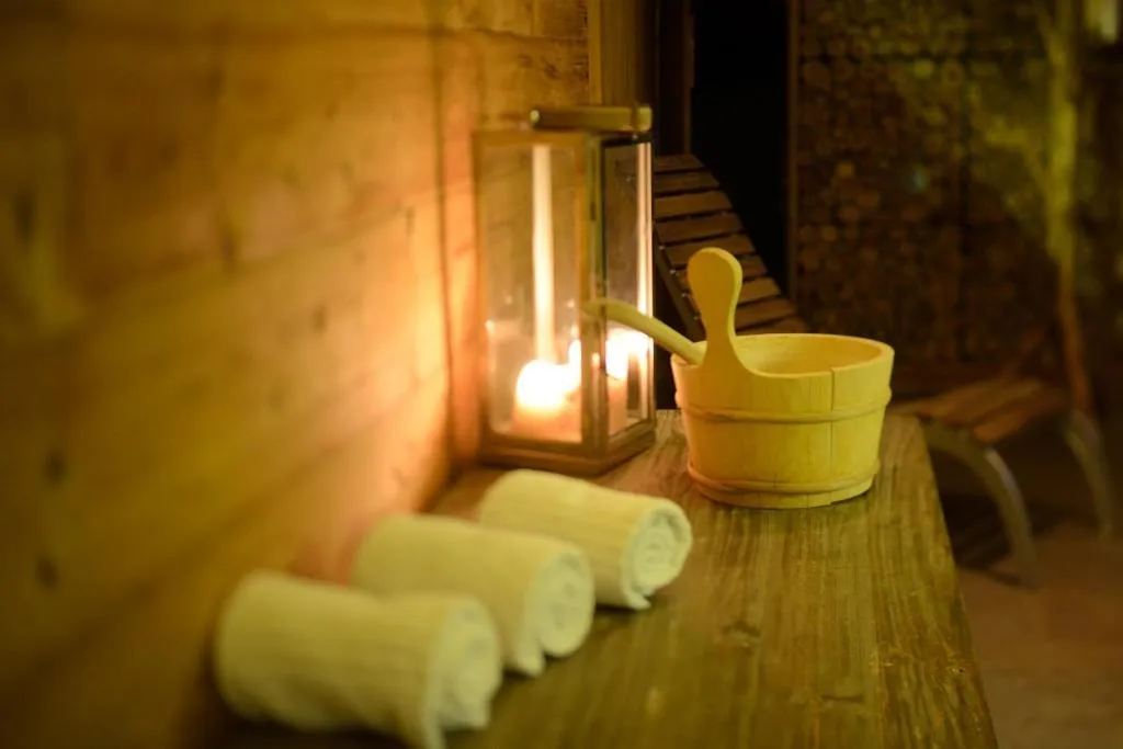 Sauna in Hotel Vecchia Stazione Mountain Elegance