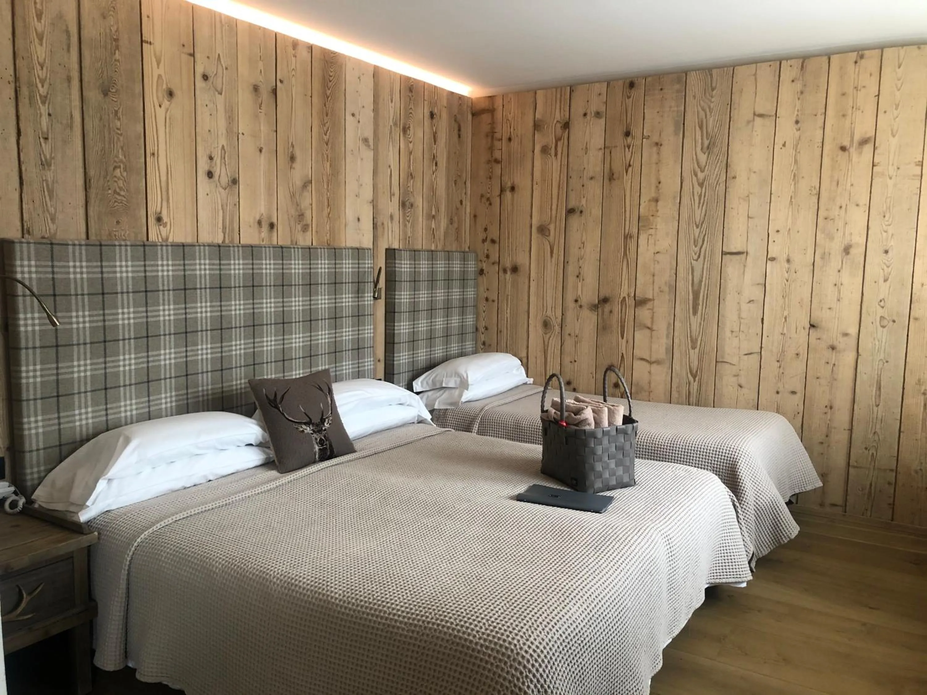 Bed in Hotel Vecchia Stazione Mountain Elegance