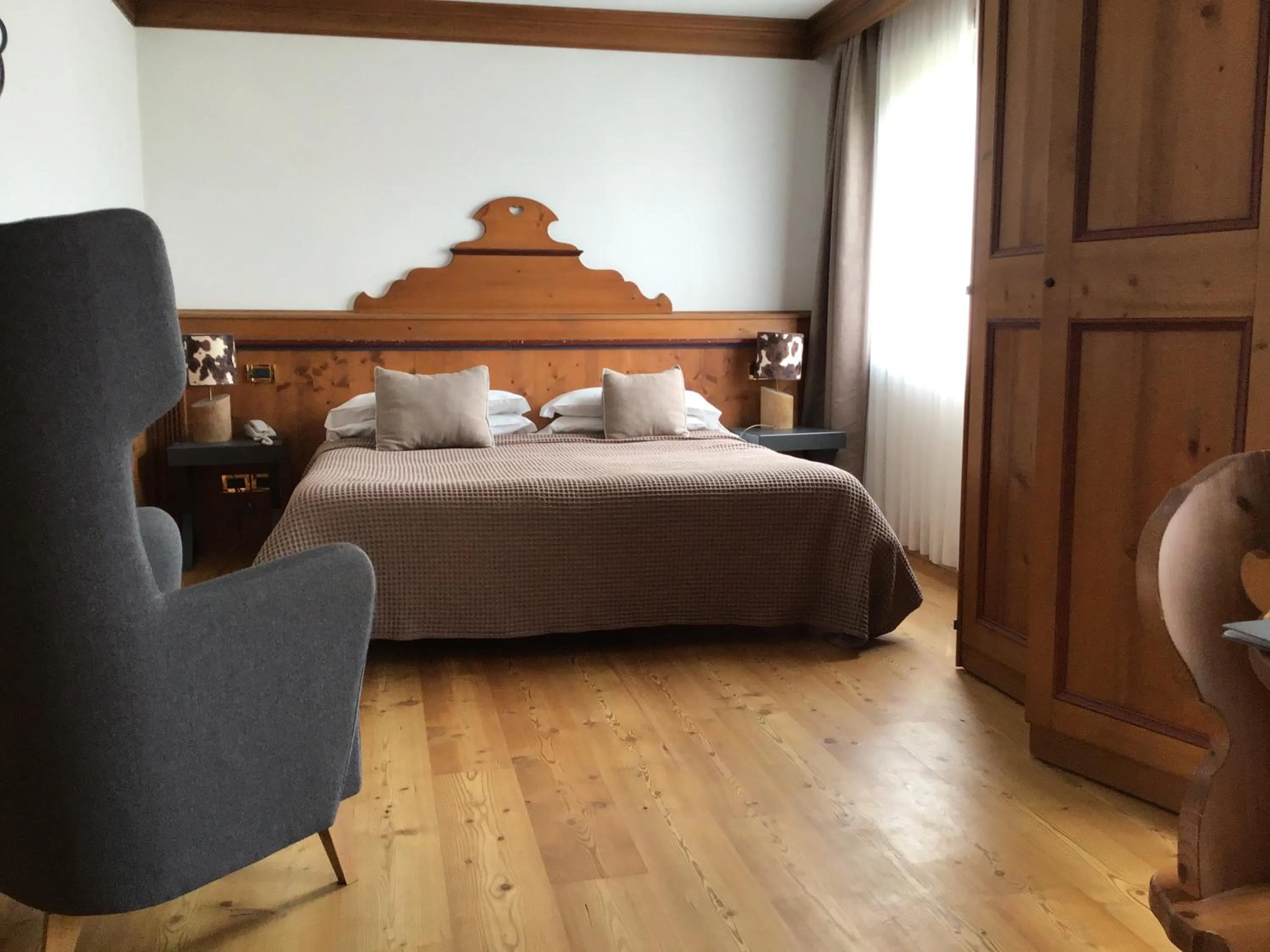 Bedroom, Bed in Hotel Vecchia Stazione Mountain Elegance