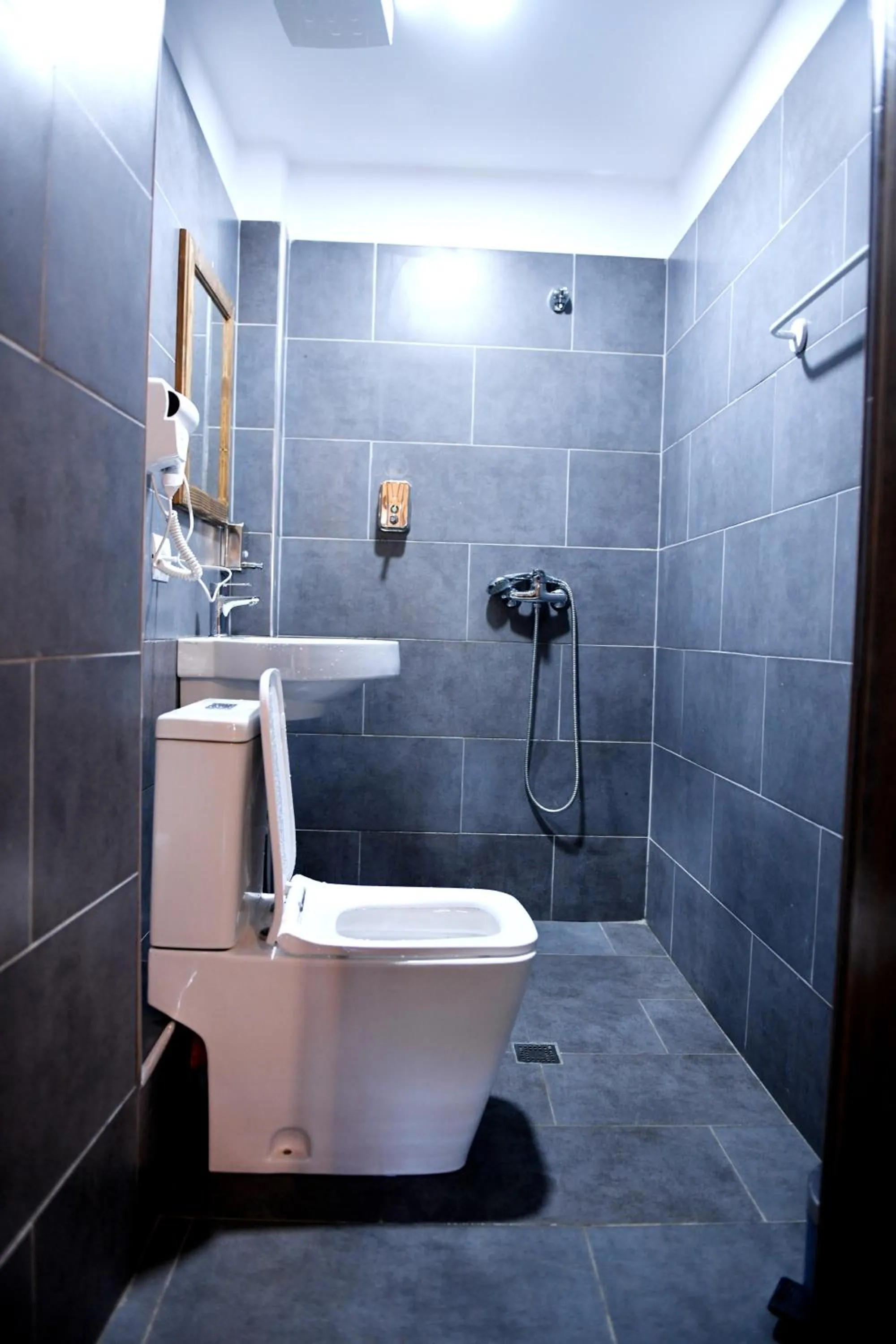 Shower in Anhel Hotel