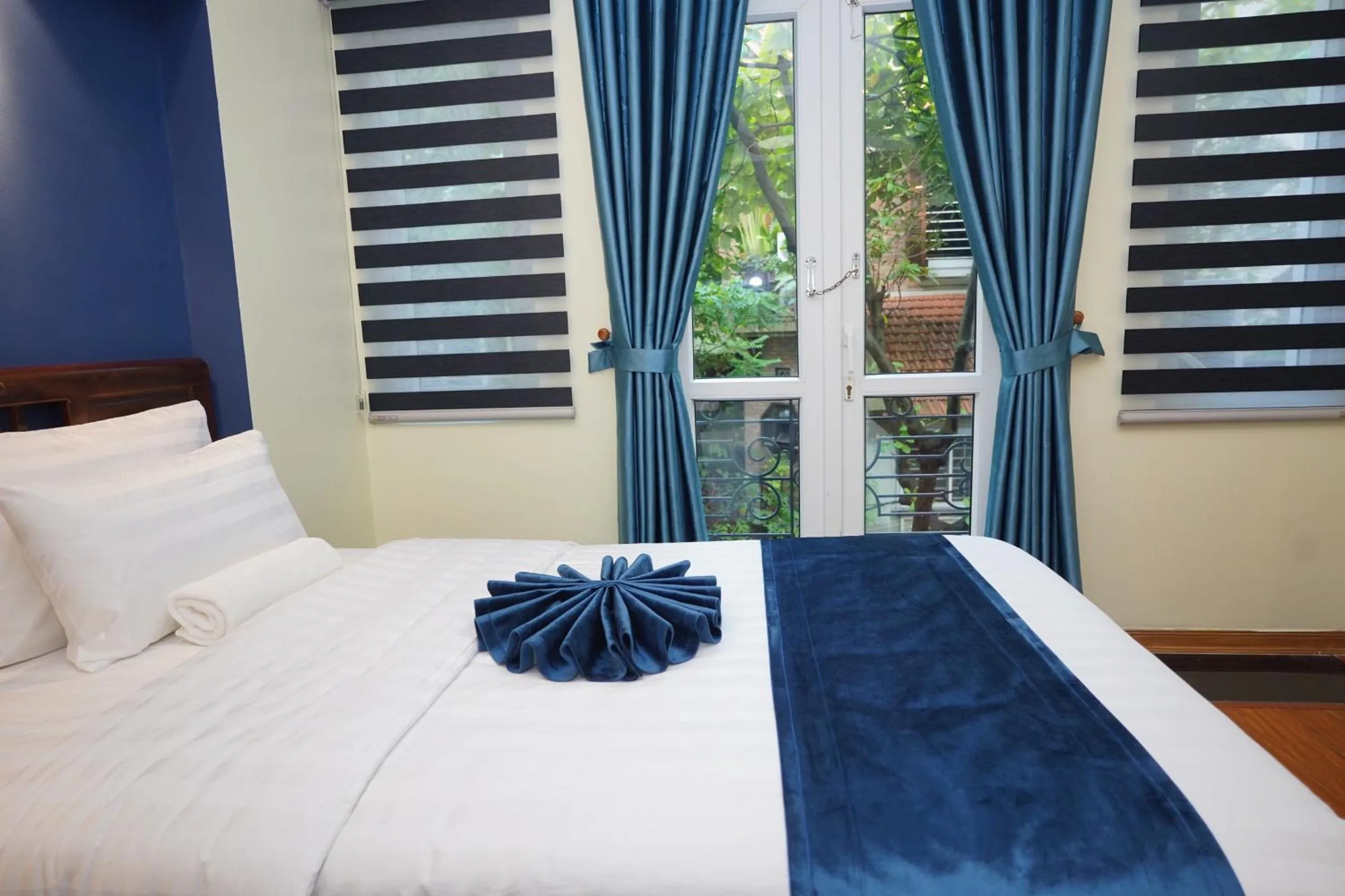 Bed in Hanoi Capital Premium Hotel