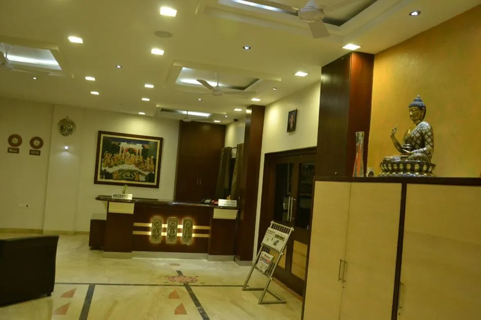 Lobby or reception in Hotel Dayal