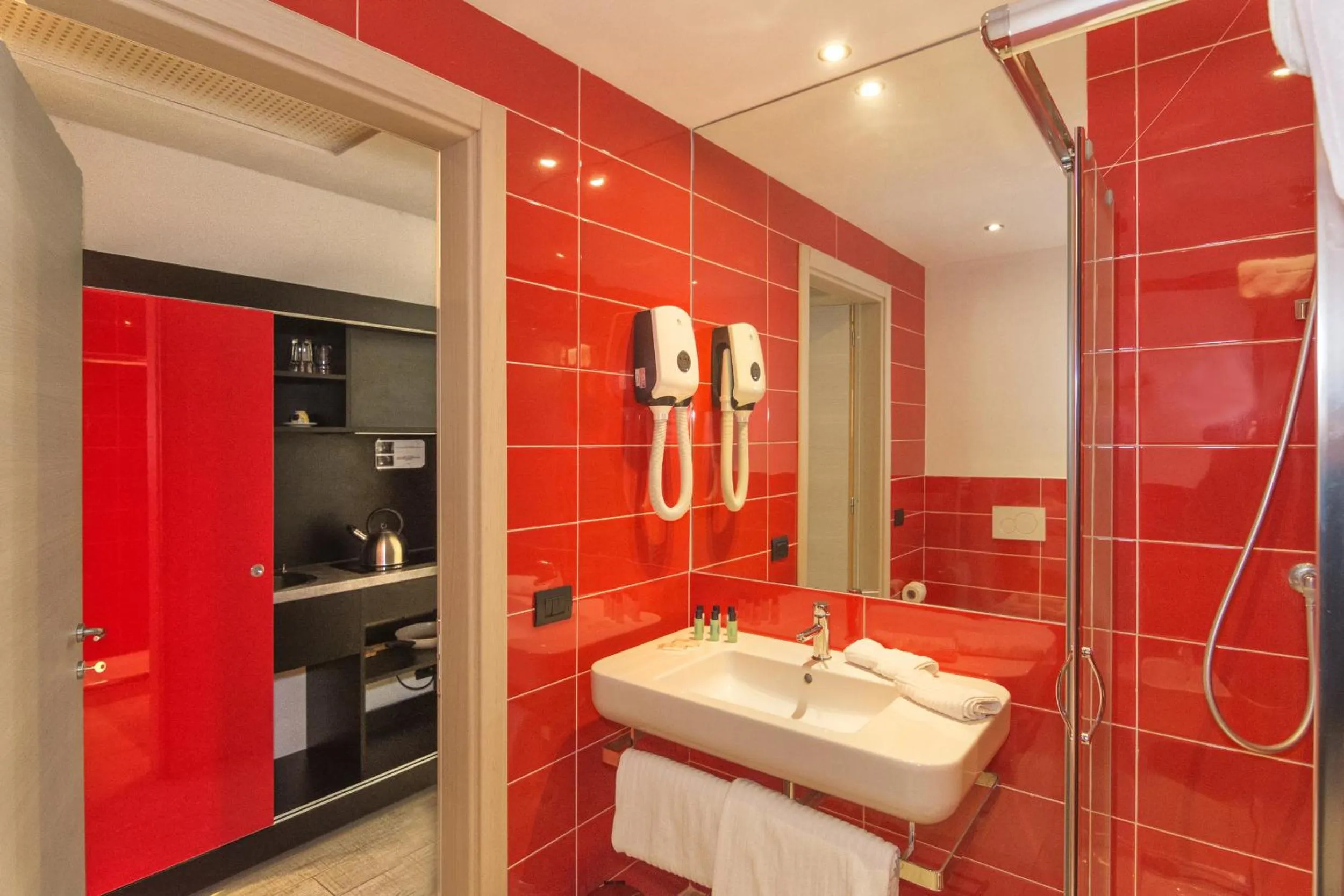 Bathroom in Blue Shades Hotel