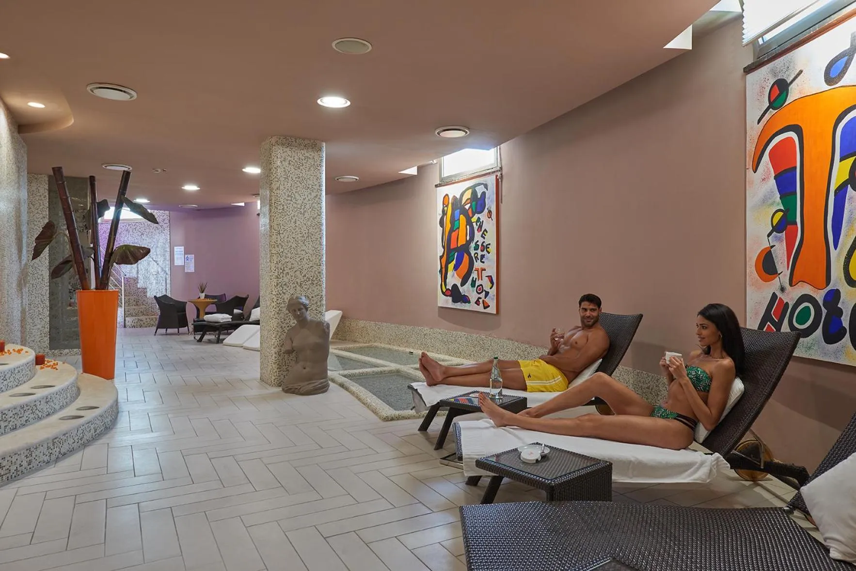 Spa and wellness centre/facilities in THotel Lamezia