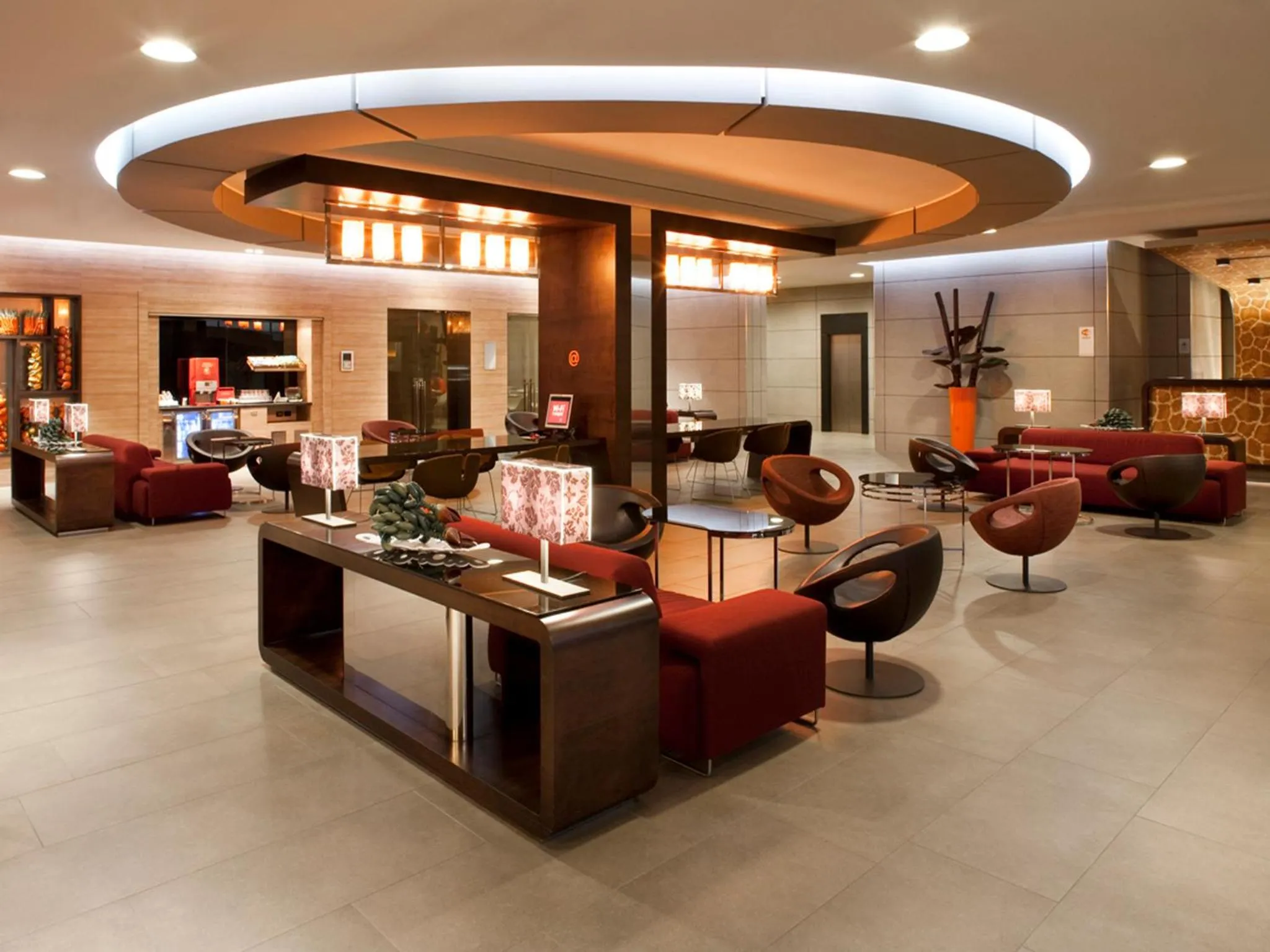 Lobby or reception in THotel Lamezia