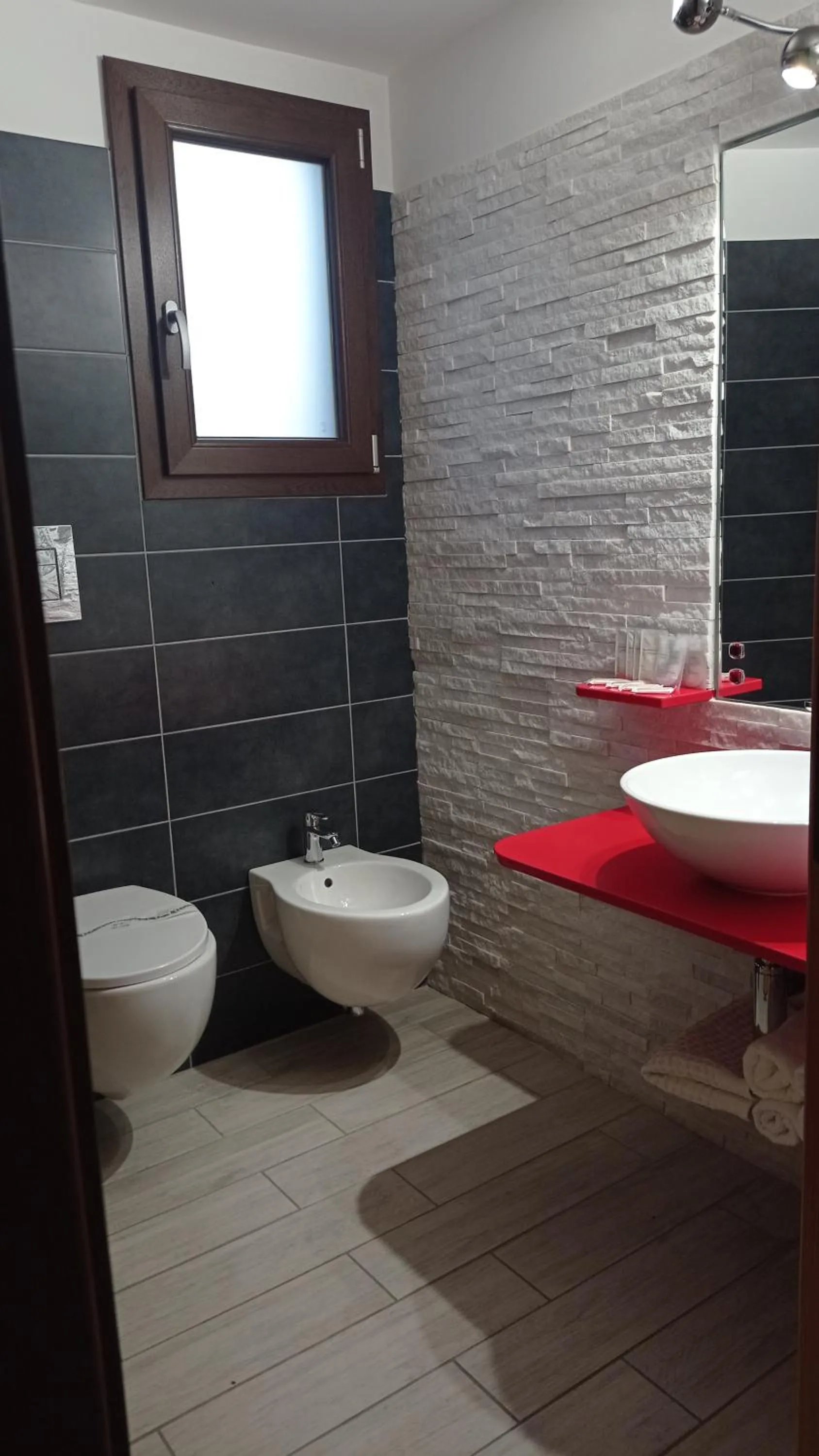 Toilet in Hotel Ristorante Caligiuri