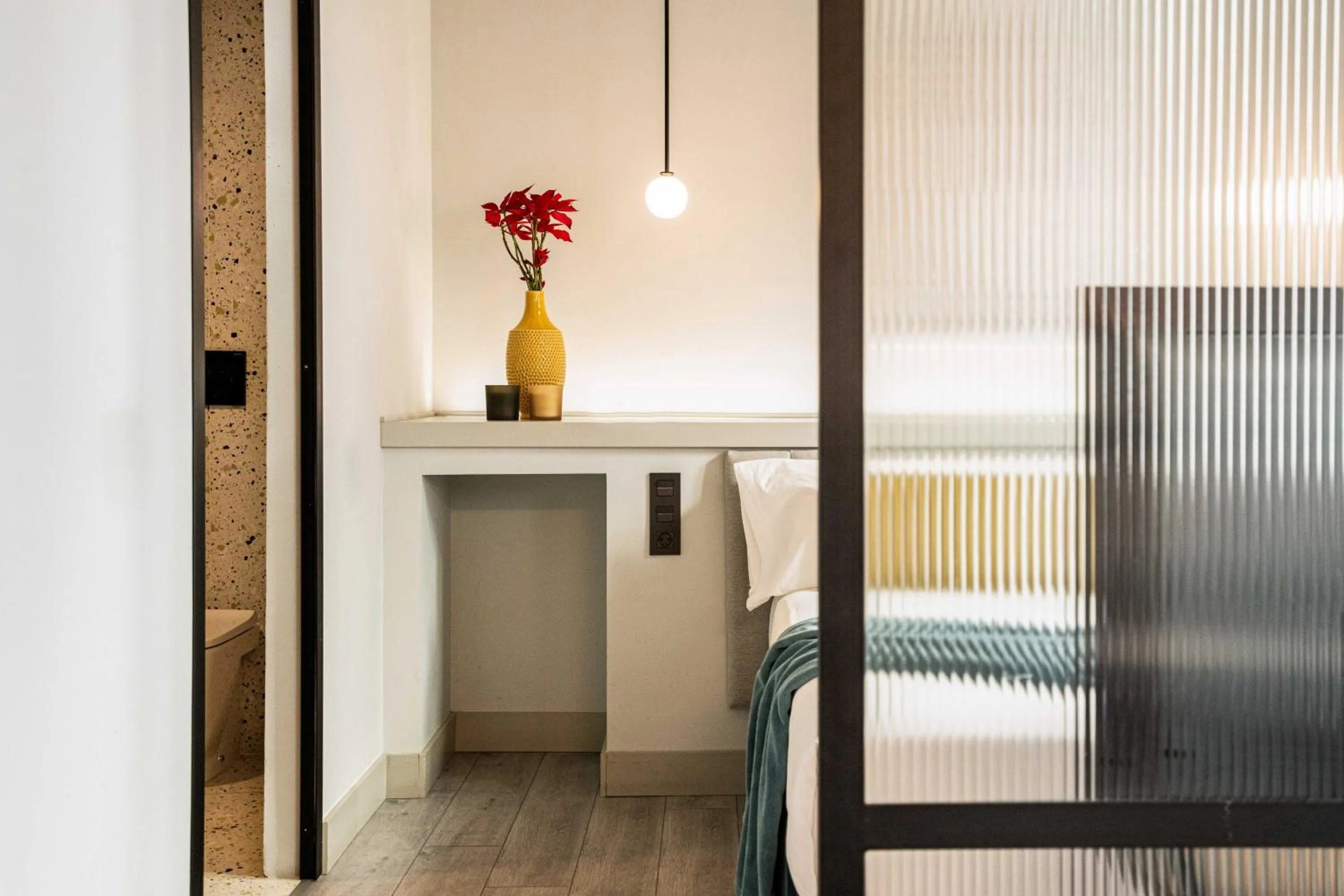 Bedroom in Coeo Parras Design Apartments