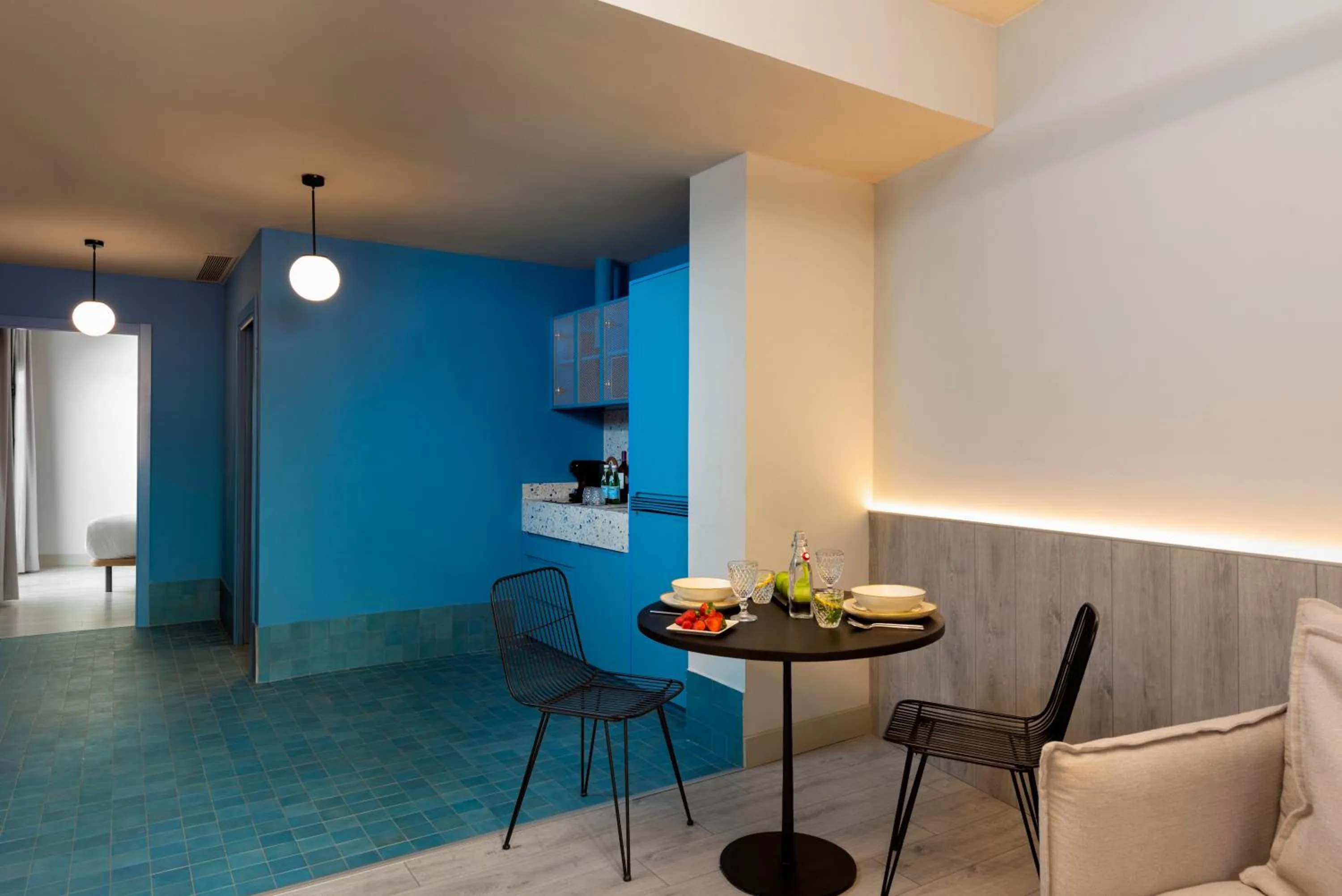 Living room in Coeo Parras Design Apartments