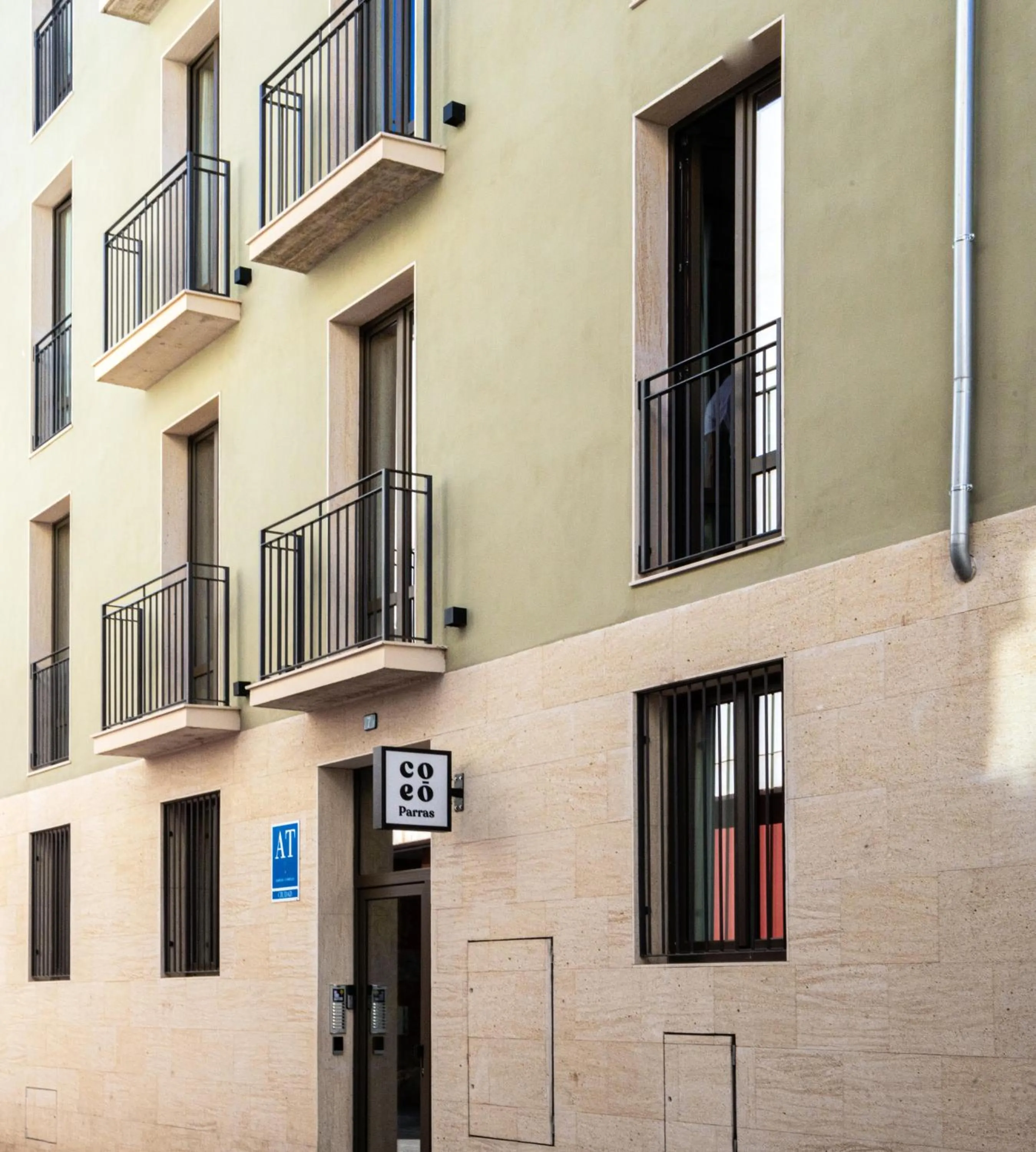 Property building in Coeo Parras Design Apartments