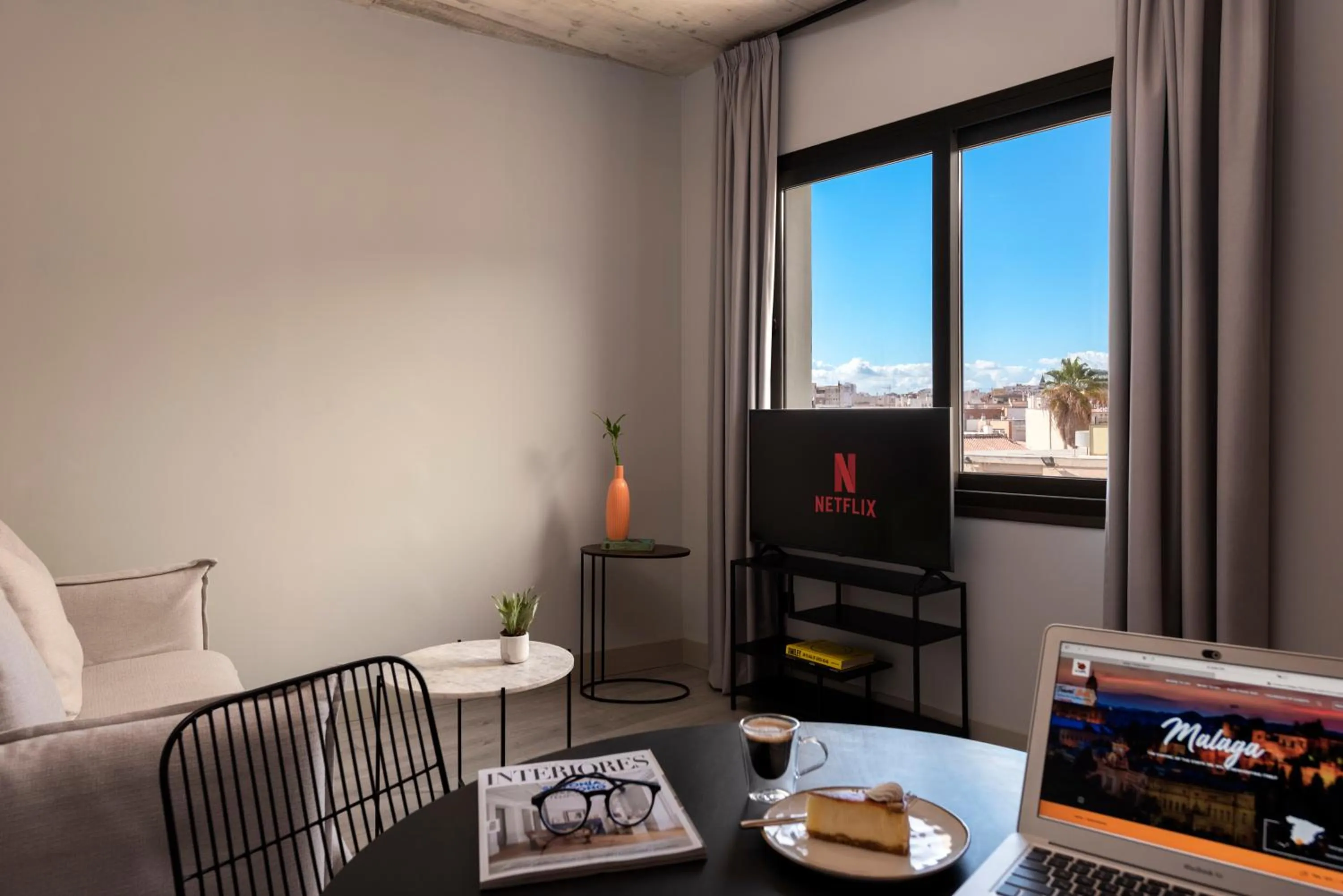 Living room in Coeo Parras Design Apartments