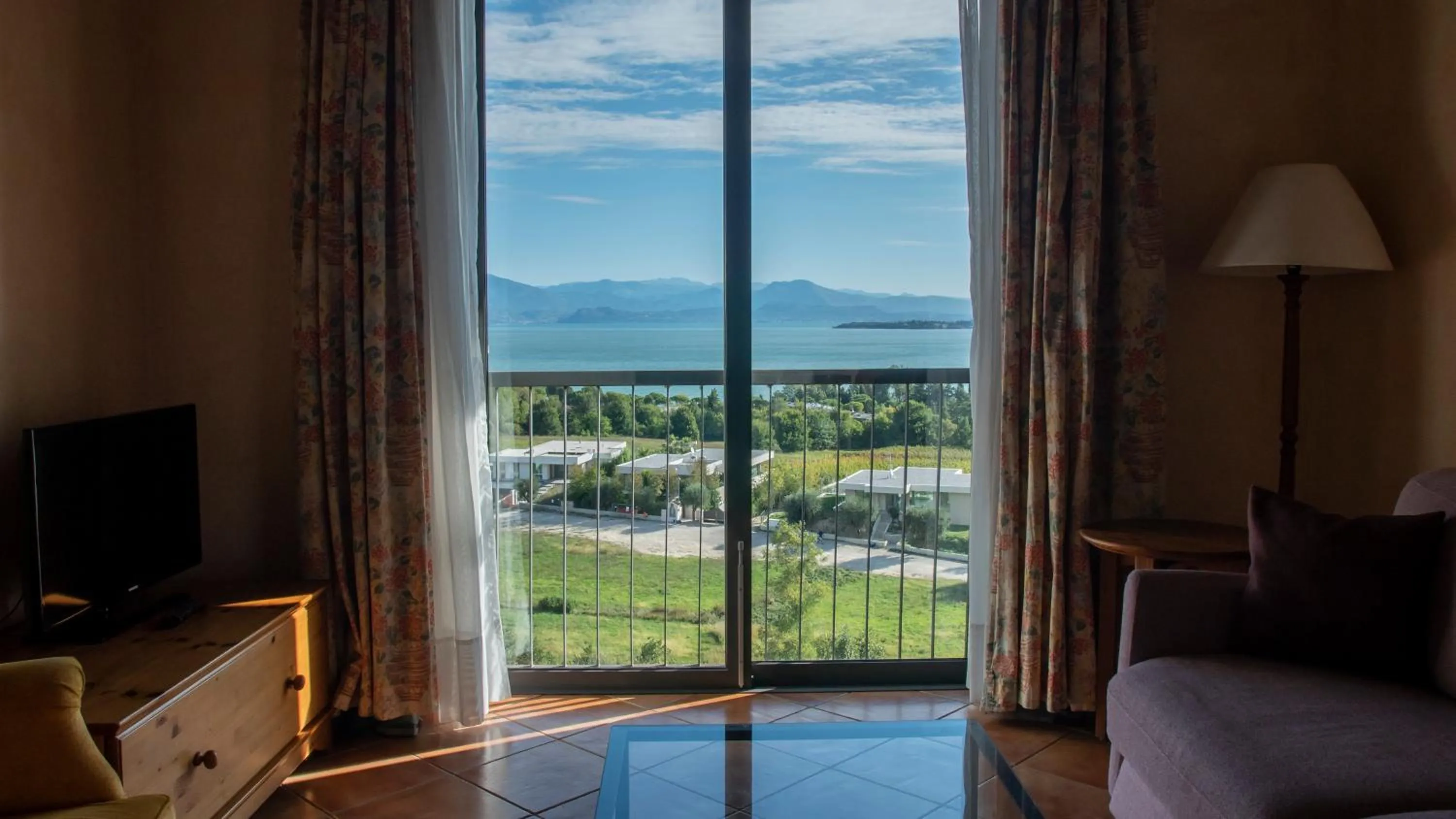 Living room in Castello Belvedere Apartments