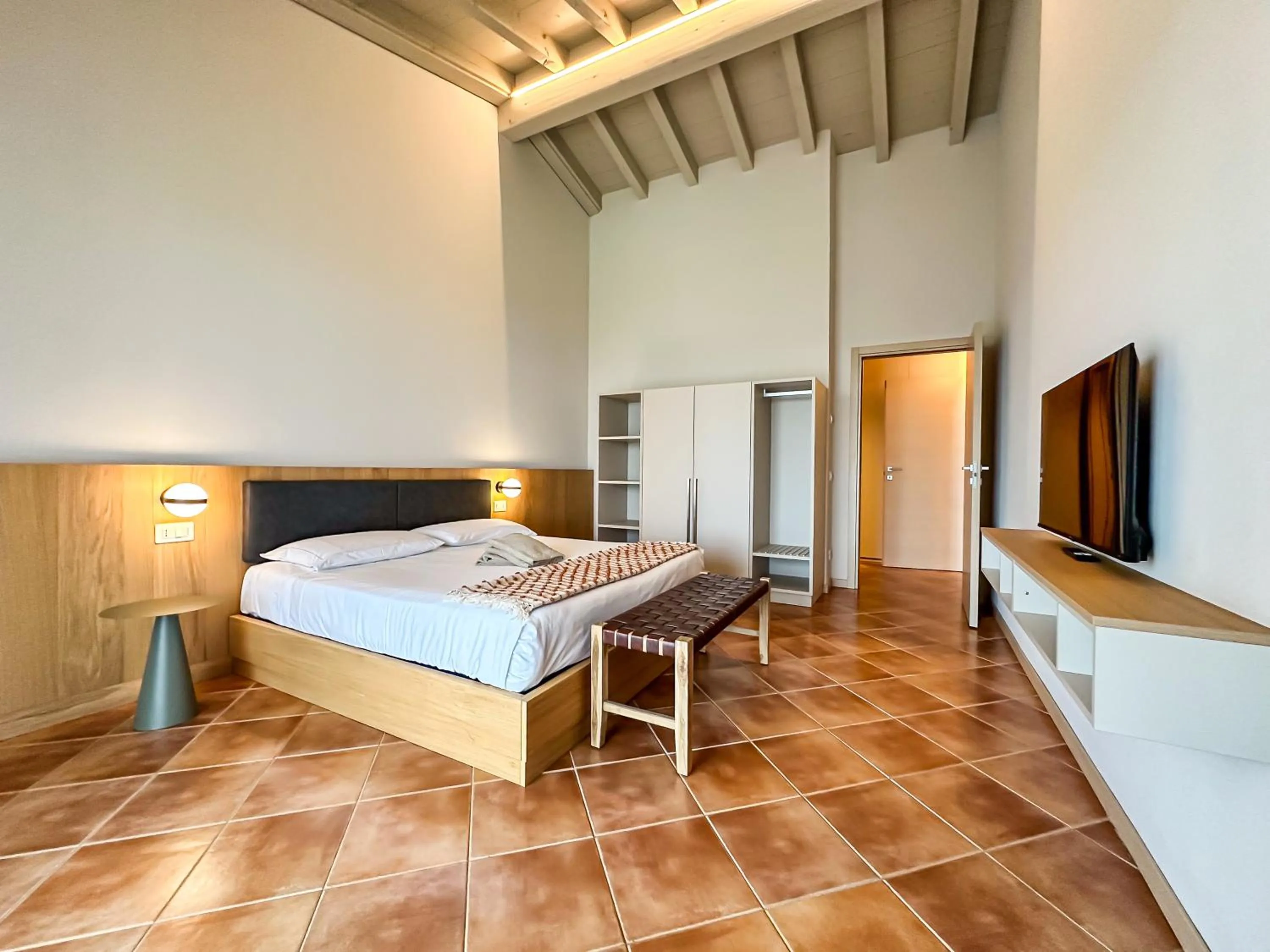Photo of the whole room, Bed in Castello Belvedere Apartments