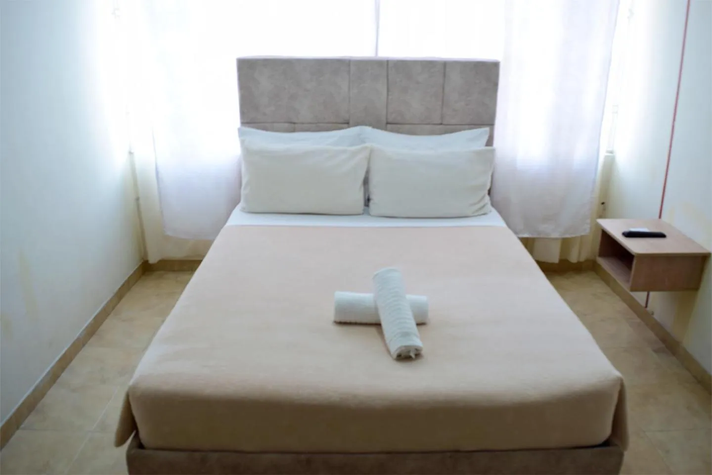 Bed in Hotel Gold Fénix