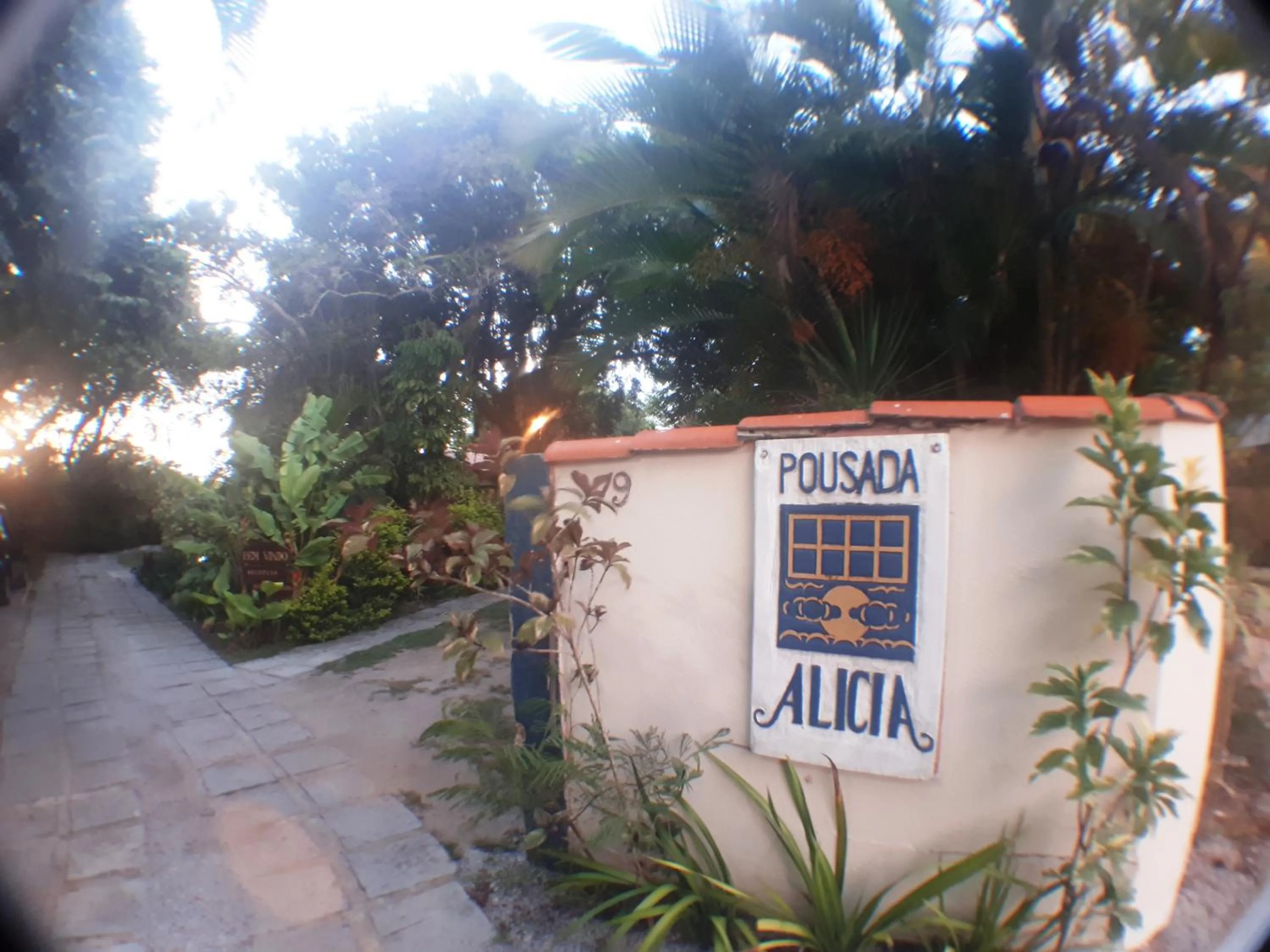 Facade/entrance in Pousada Alicia