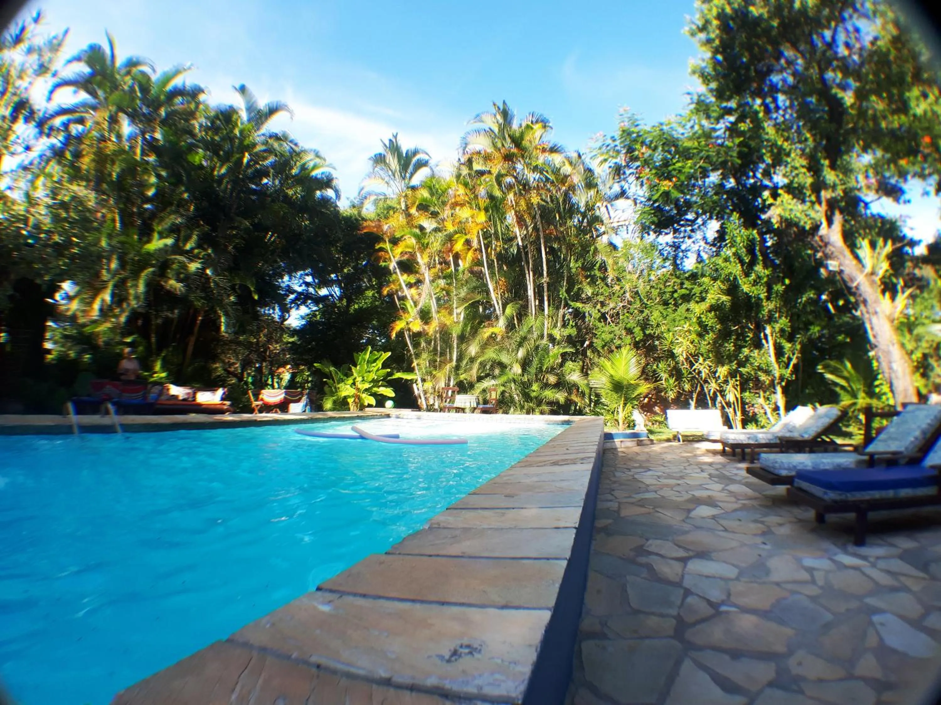 Garden in Pousada Alicia