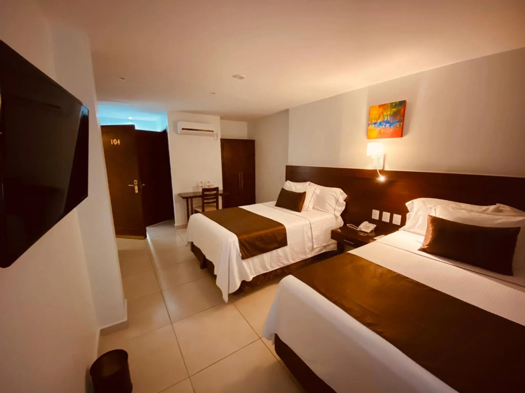 Bed in San Francisco Hotel Boutique