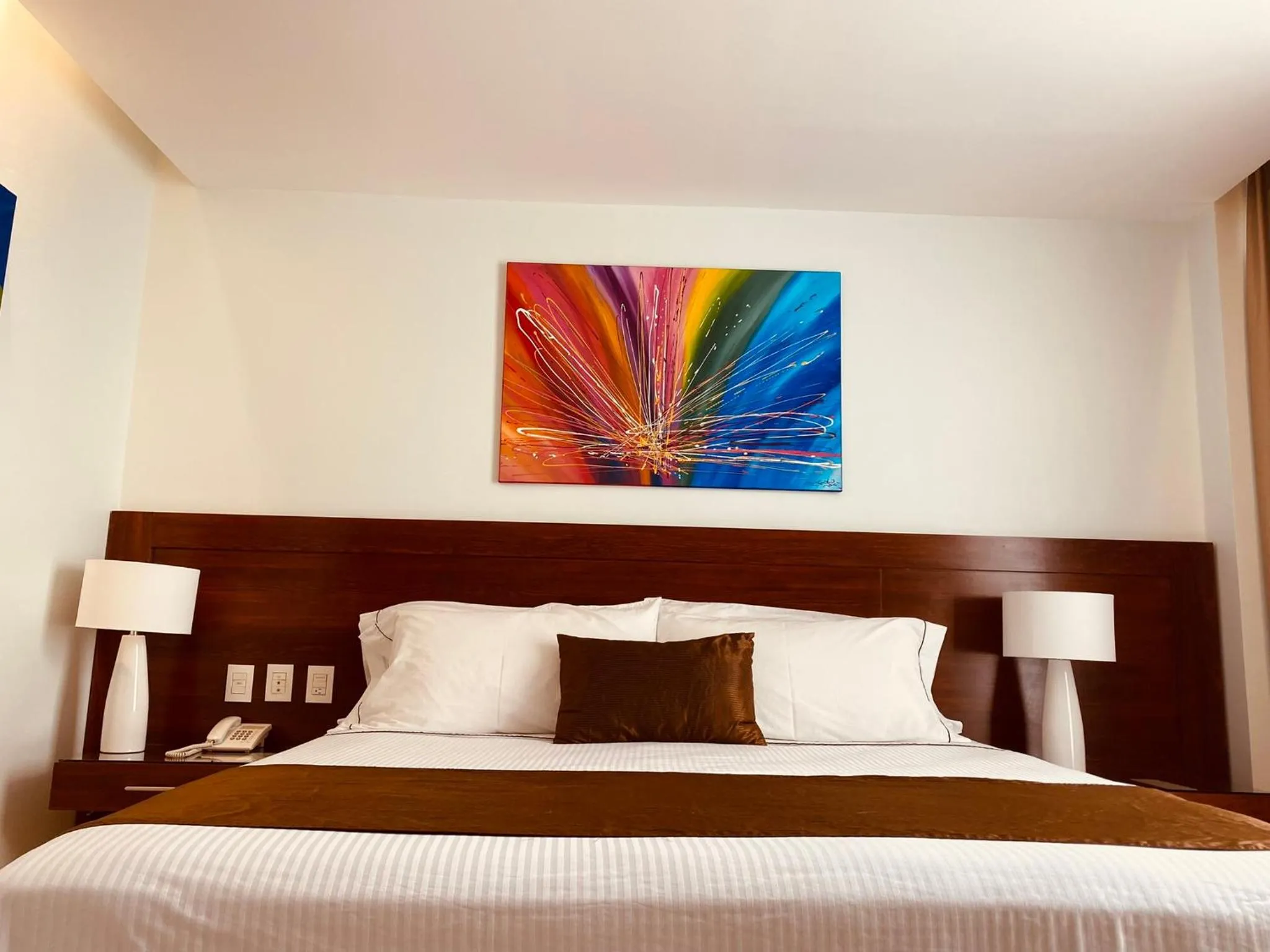 Bed in San Francisco Hotel Boutique