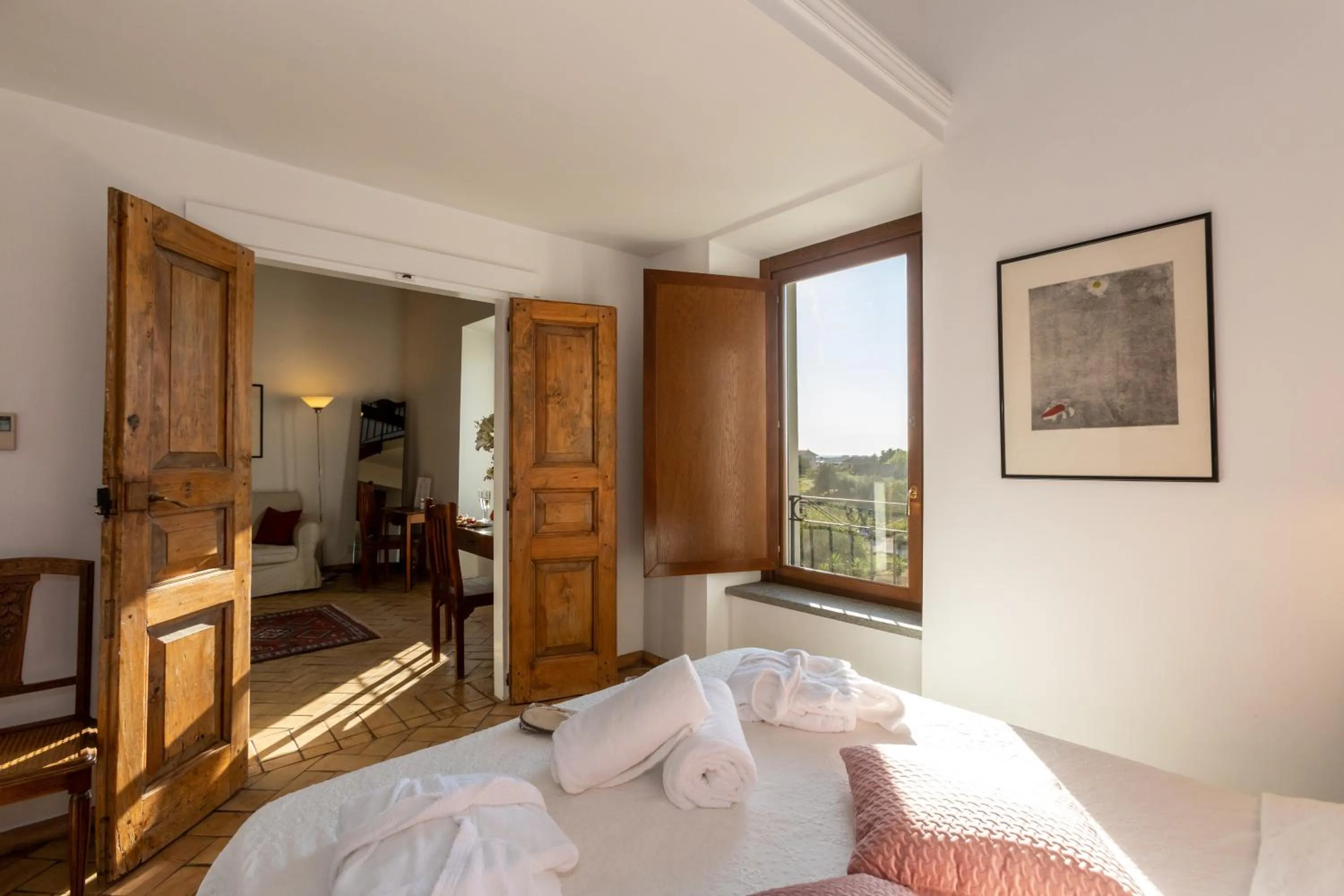 Bed in Residenza d'Epoca Pietra Di Ponente