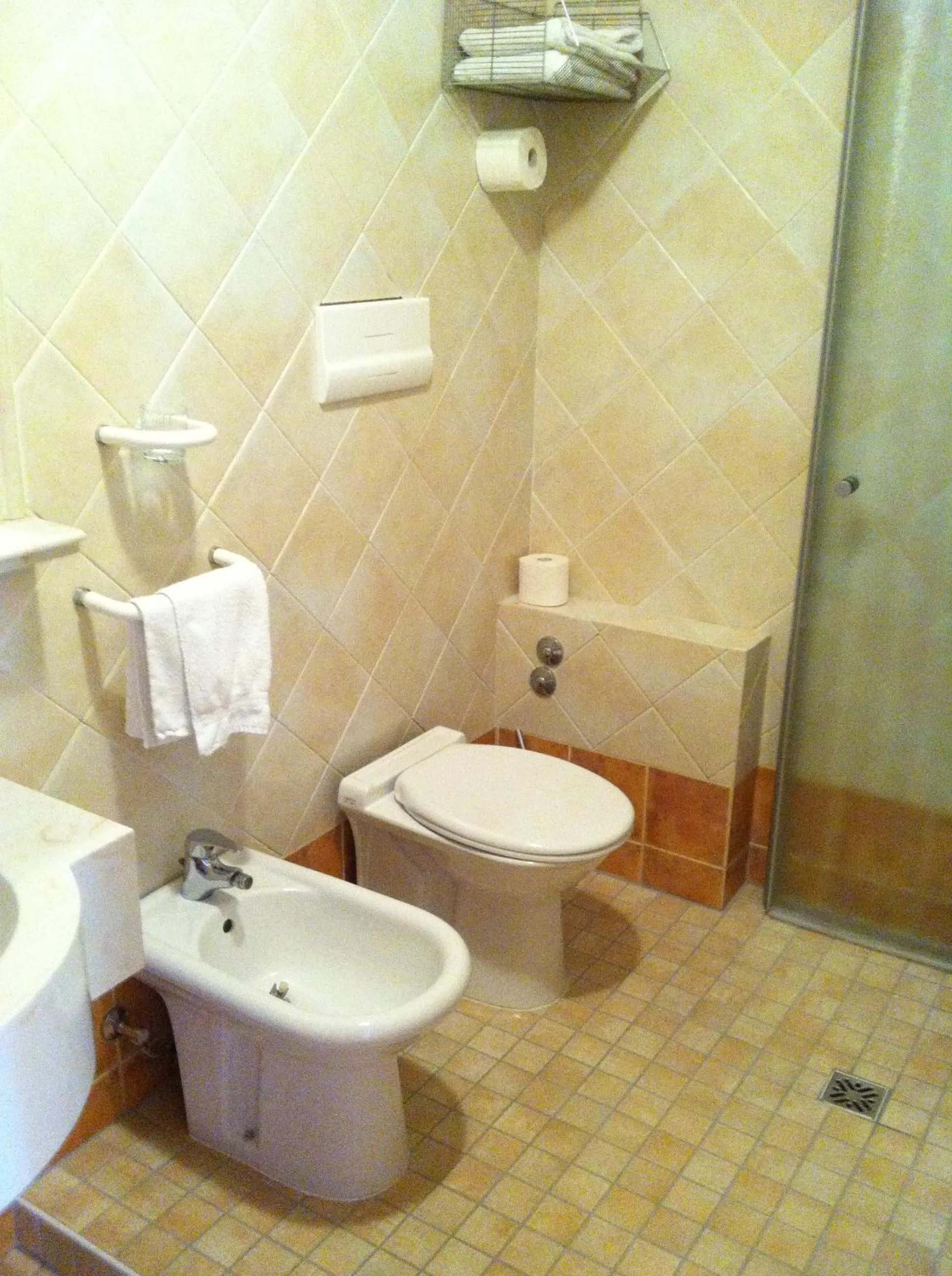 Bathroom in Piccolo Hotel Sciliar