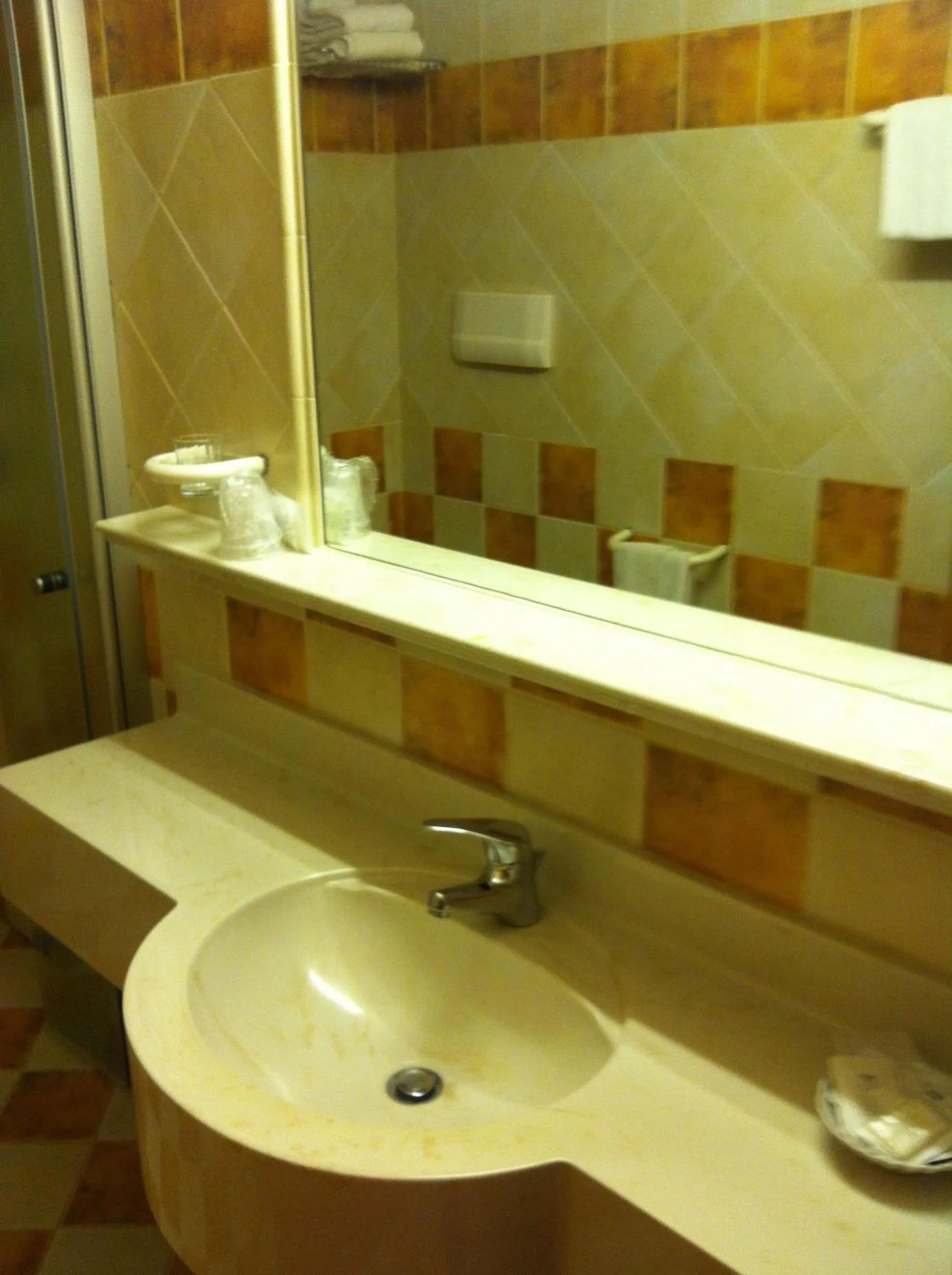 Bathroom in Piccolo Hotel Sciliar