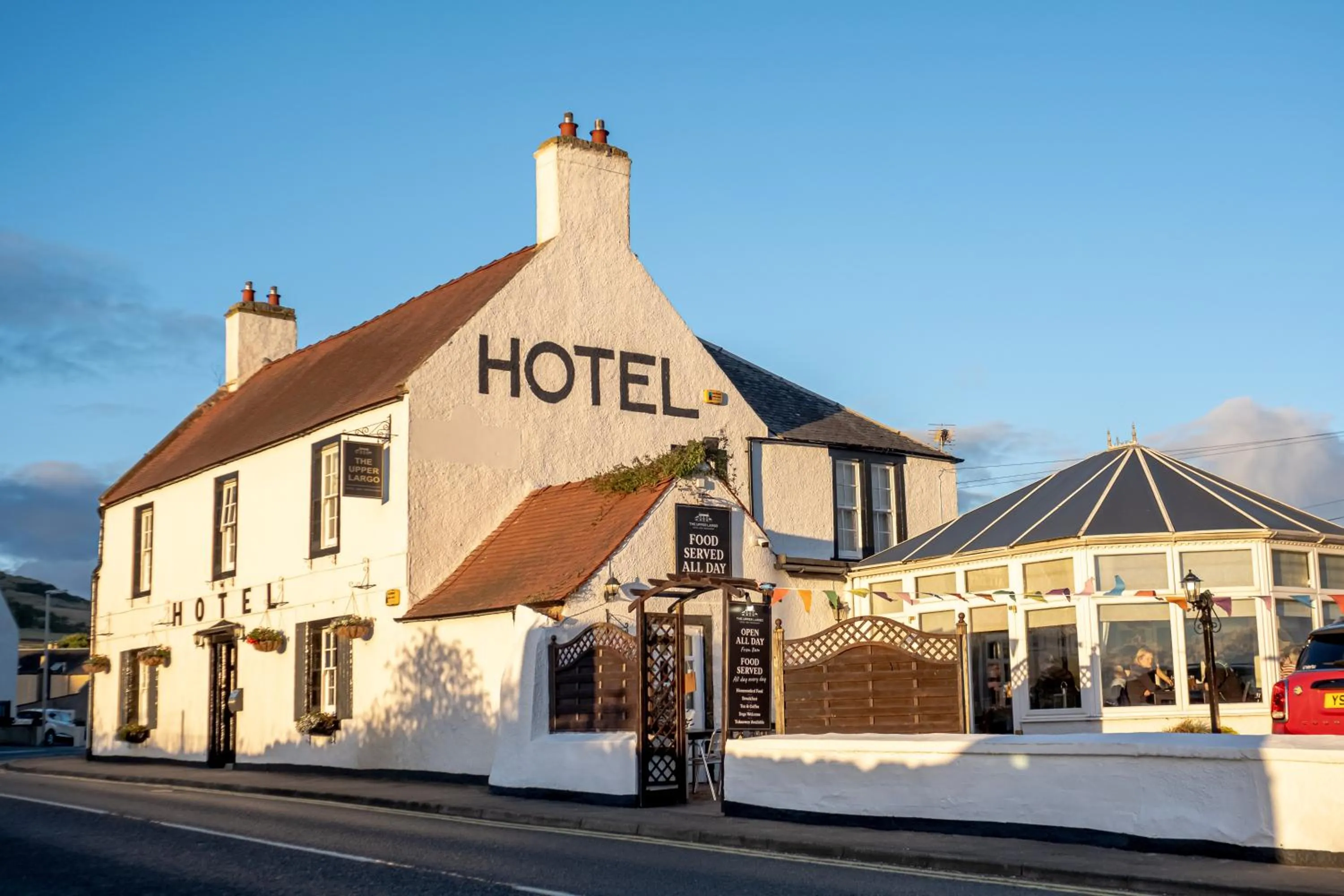 Property building in The Upper Largo Hotel & Restaurant
