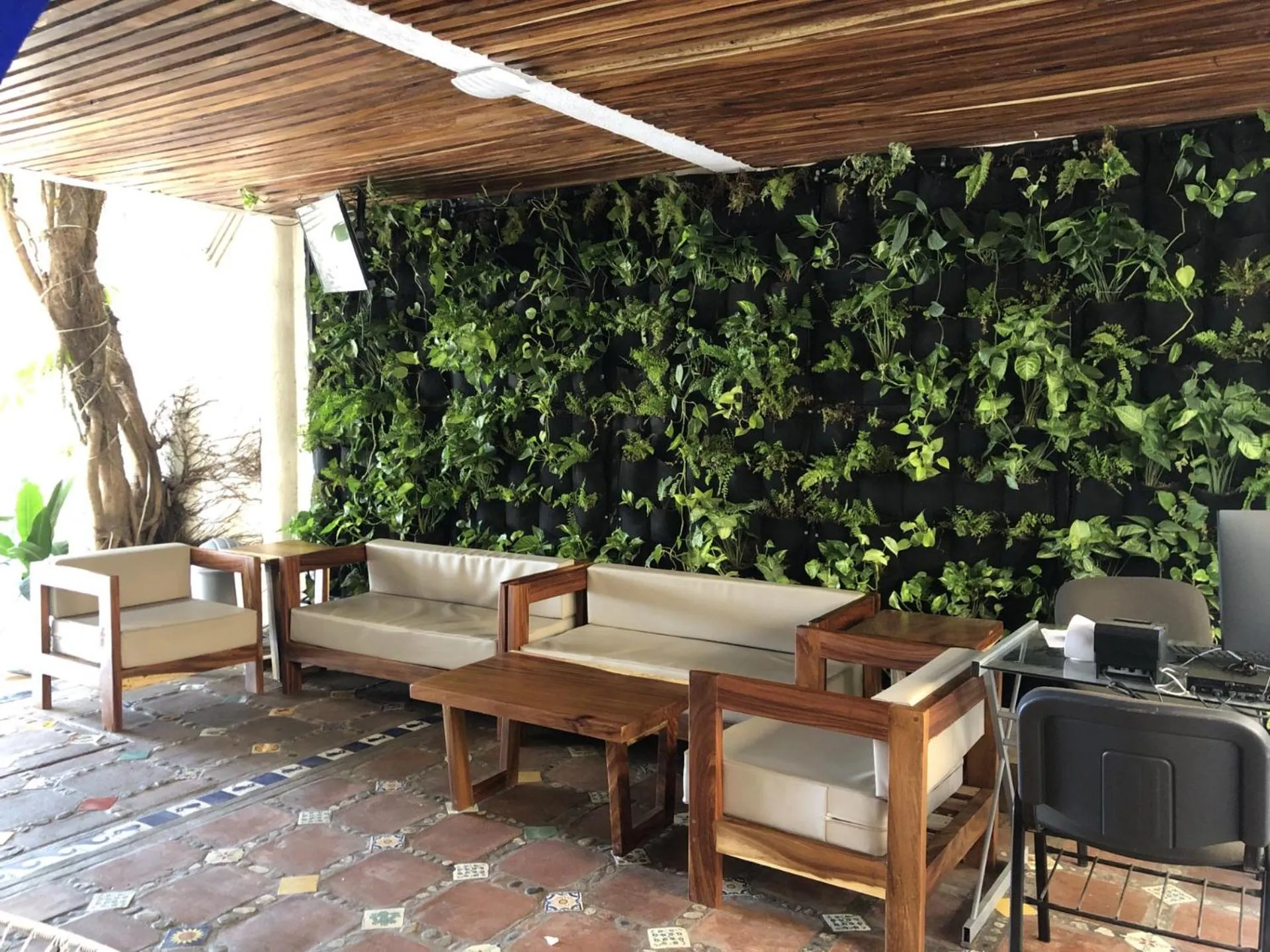 Living room in Pargos Hotel & Cowork