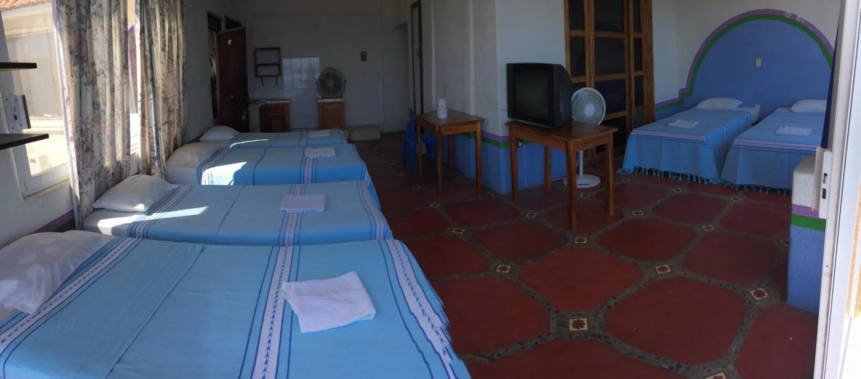 Bed in Pargos Hotel & Cowork