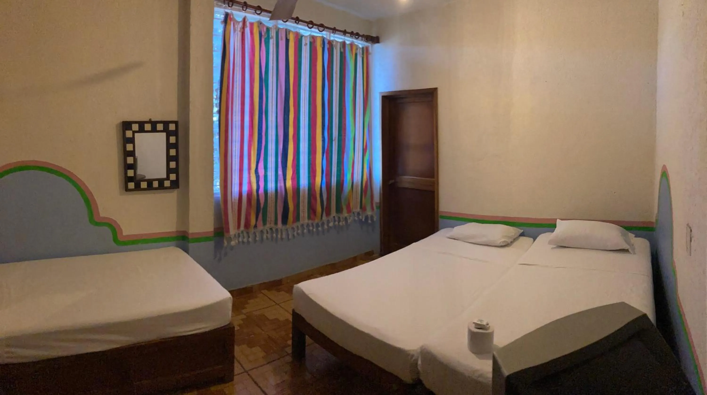 Bed in Pargos Hotel & Cowork